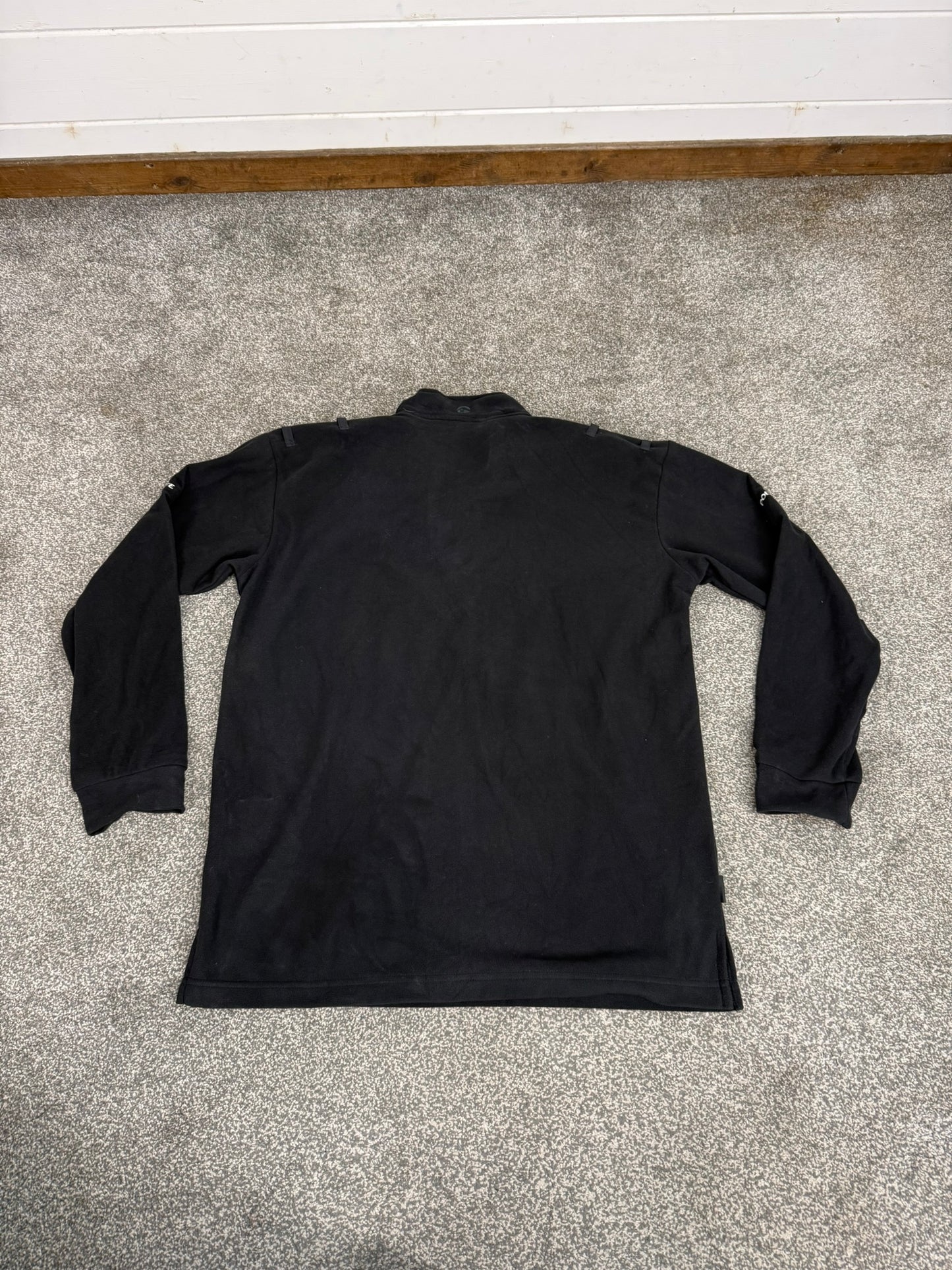 BADGED Ex Police Keela Black Micro Fleece Lightweight Top - LRG