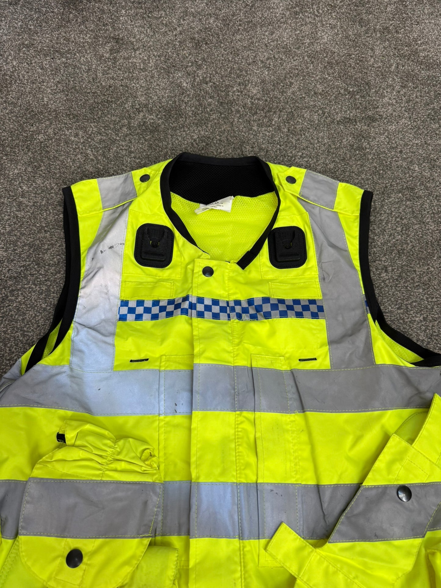 Hi Vis Yaffy 232 Utility Vest Equipment Vest Gilet Ex Police Security Patrol