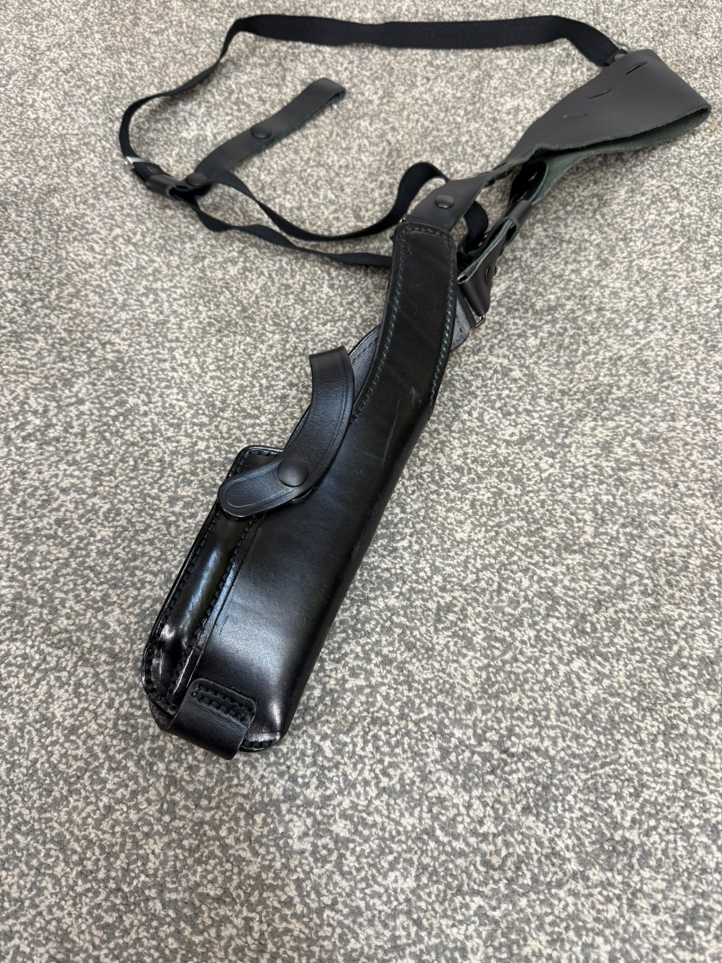 Ex Police PWL Smith & Wesson 411 Leather Shoulder Holster Covert Underarm