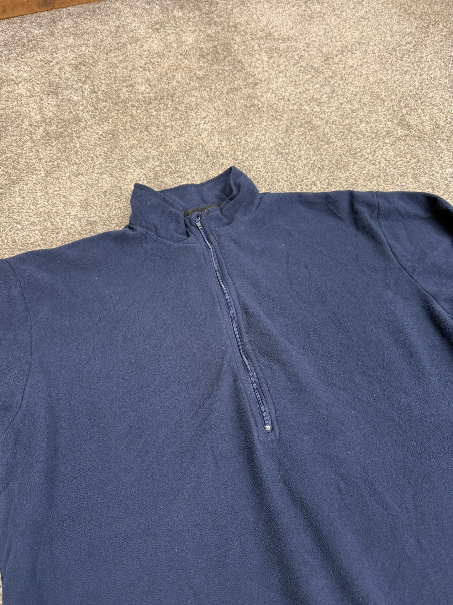 Keela Micro Fleece Navy Blue Lightweight Ex Police Hiking Work Baselayer Top