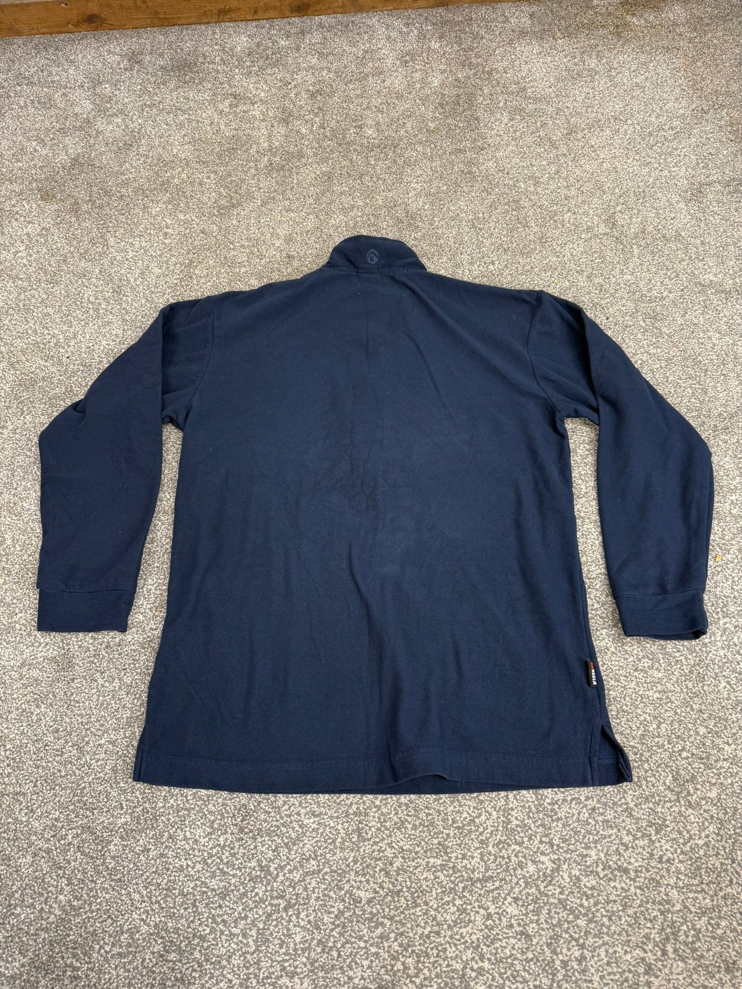 Keela Micro Fleece Navy Blue Lightweight Ex Police Hiking Work Baselayer Top