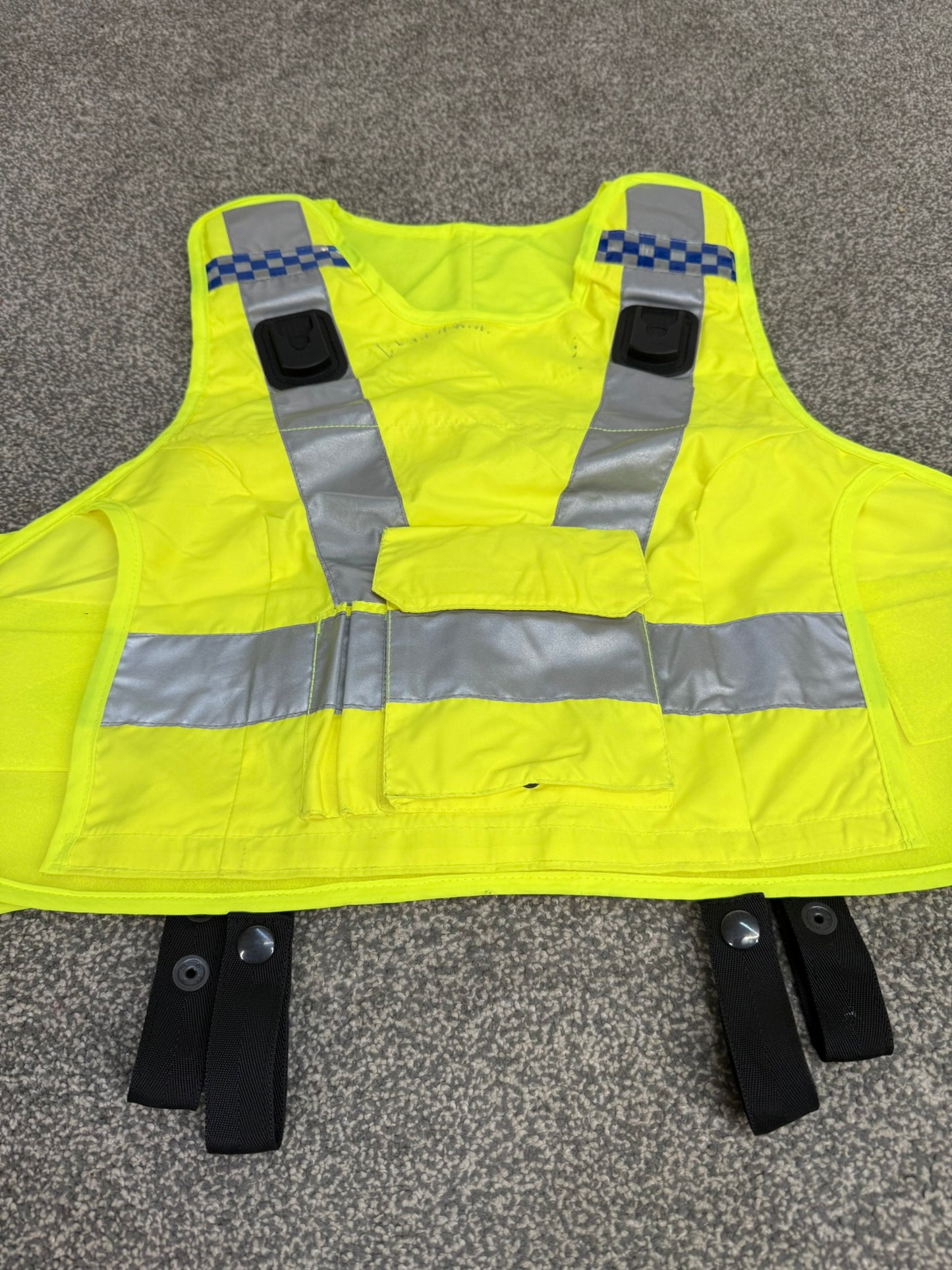 Mehler Ex Police Body Armour COVER Hi Vis Security TV Film Uniform