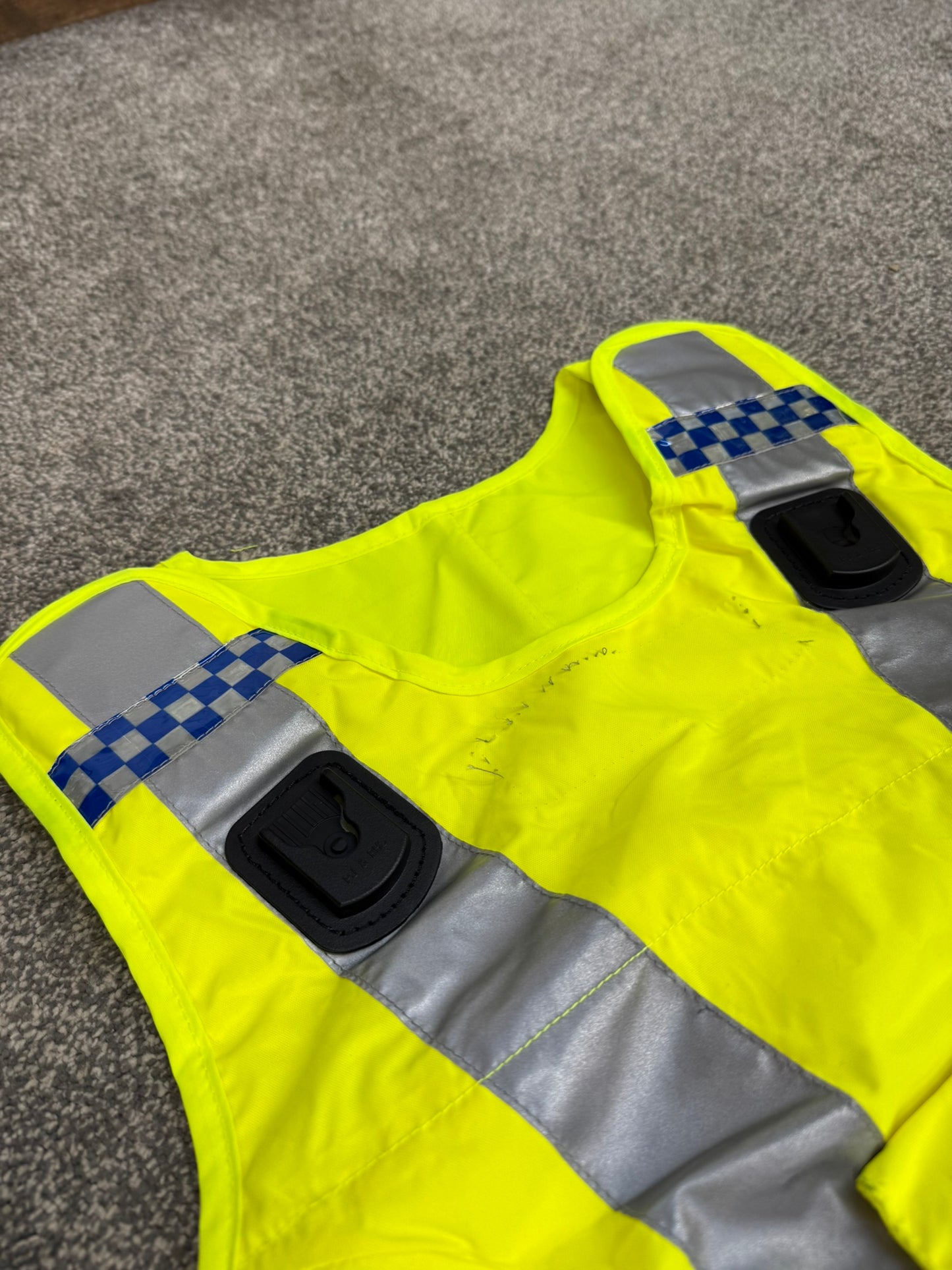 Mehler Ex Police Body Armour COVER Hi Vis Security TV Film Uniform