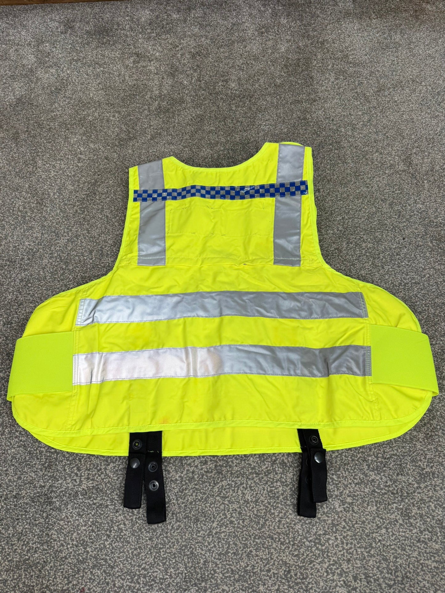Mehler Ex Police Body Armour COVER Hi Vis Security TV Film Uniform Vest