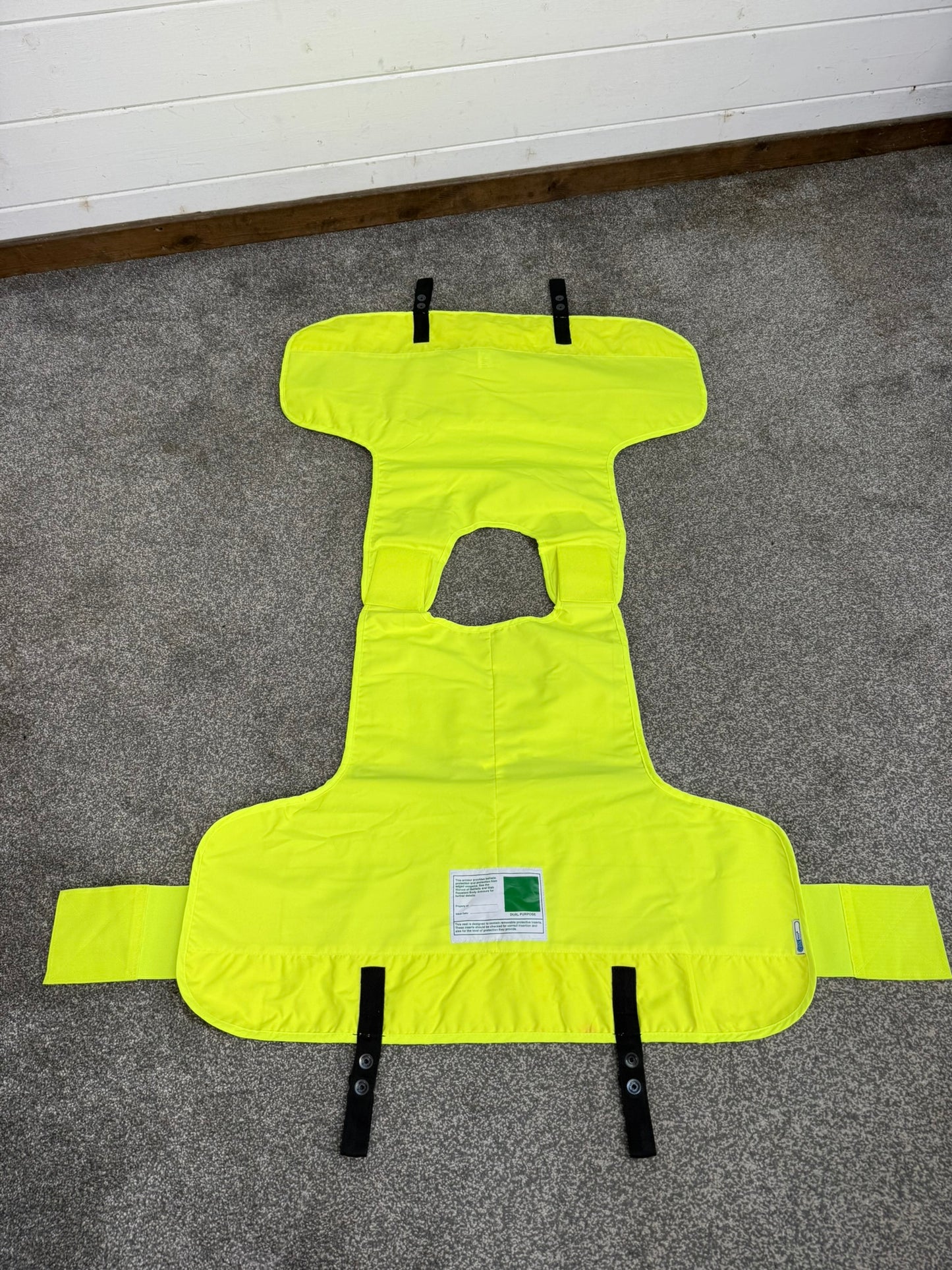 Mehler Ex Police Body Armour COVER Hi Vis Security TV Film Uniform Vest