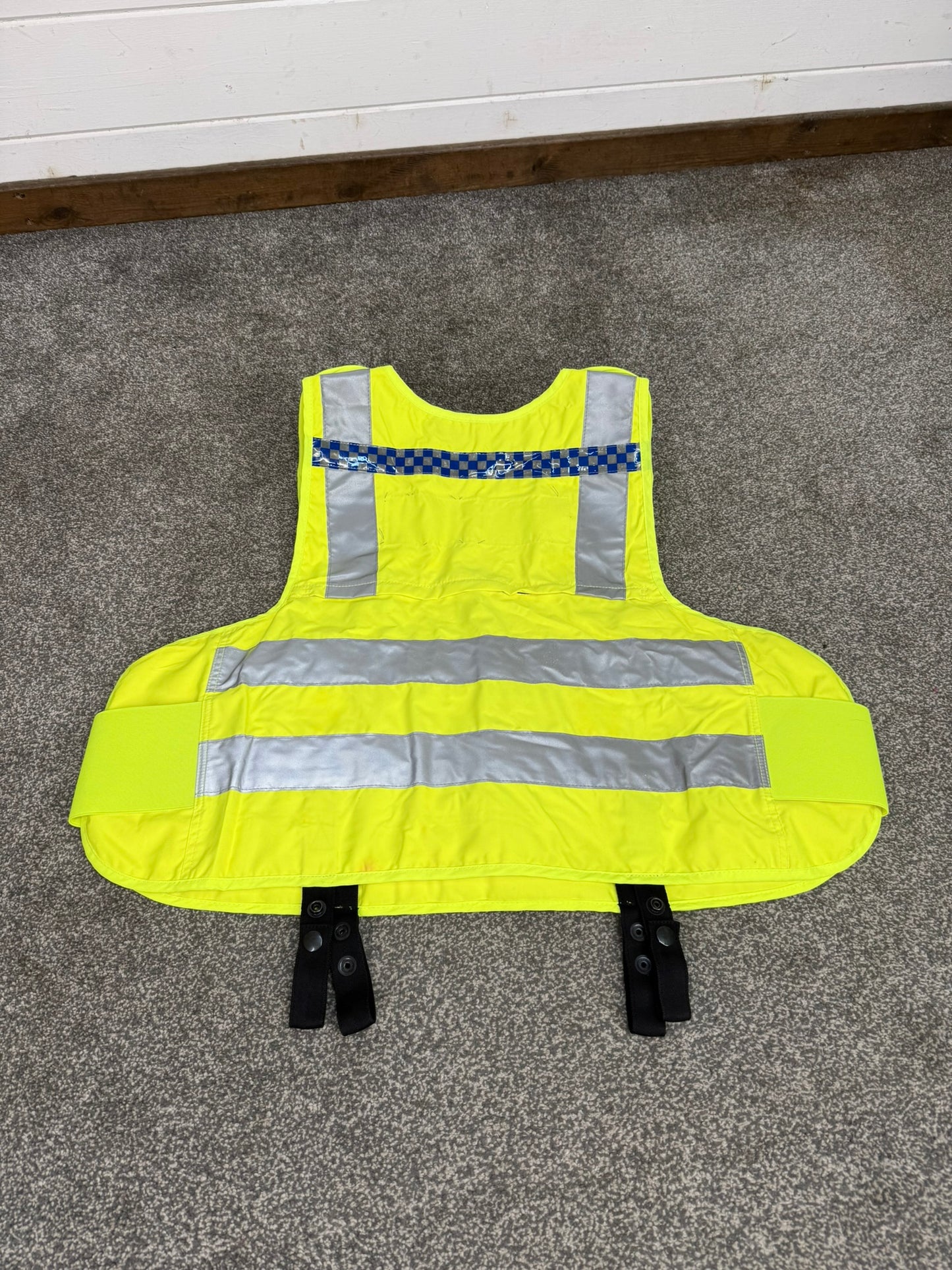 Mehler Ex Police Body Armour COVER Hi Vis Security TV Film Uniform Vest