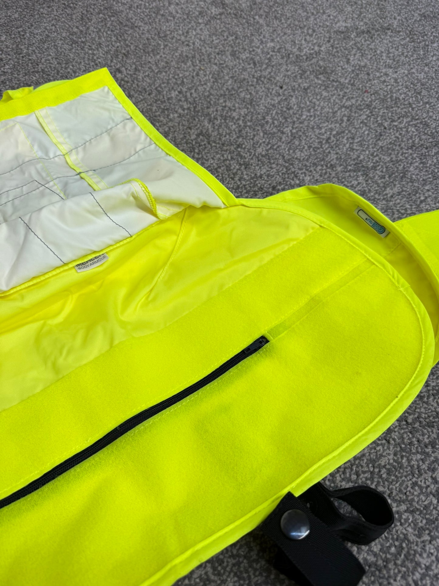 Mehler Ex Police Body Armour COVER Hi Vis Security TV Film Uniform