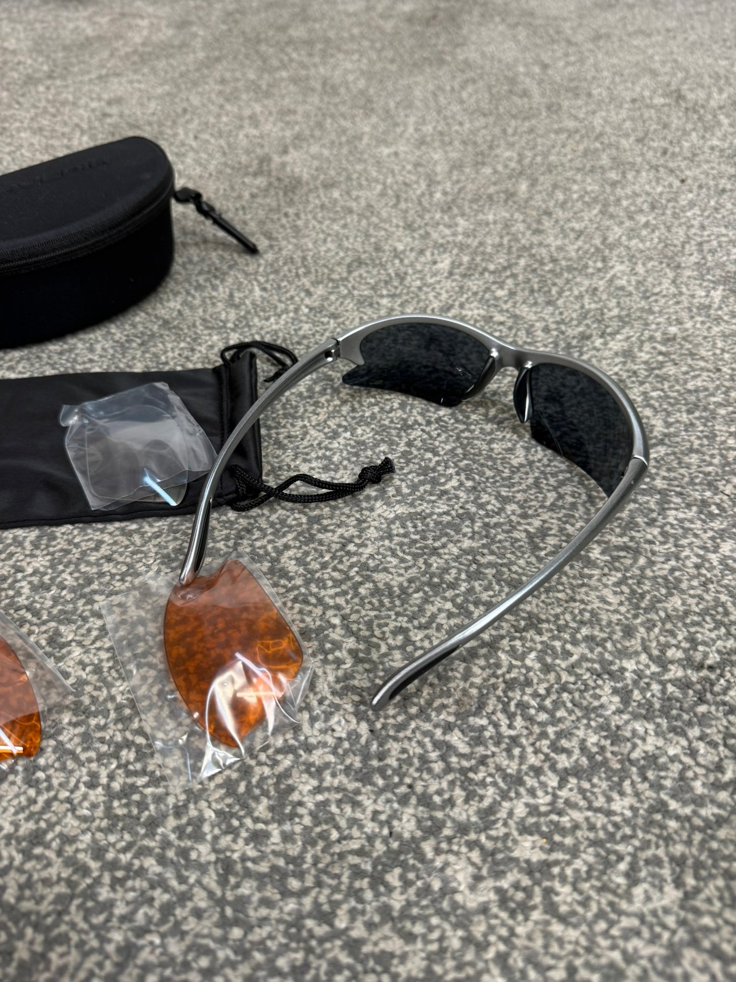 Avenir Multi Lens Cycling Glasses Sunglasses In Hard Case UV400