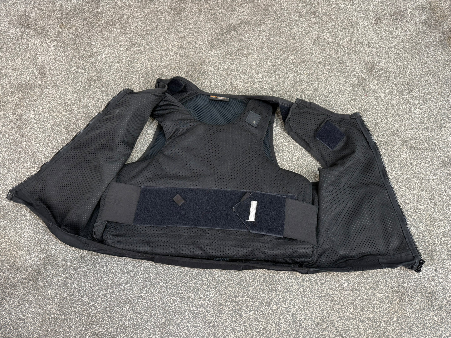 Ex Police Black Cooneen Body Armour Vest Anti Stab & Ballistic HG1A & KR1 Security - LRG