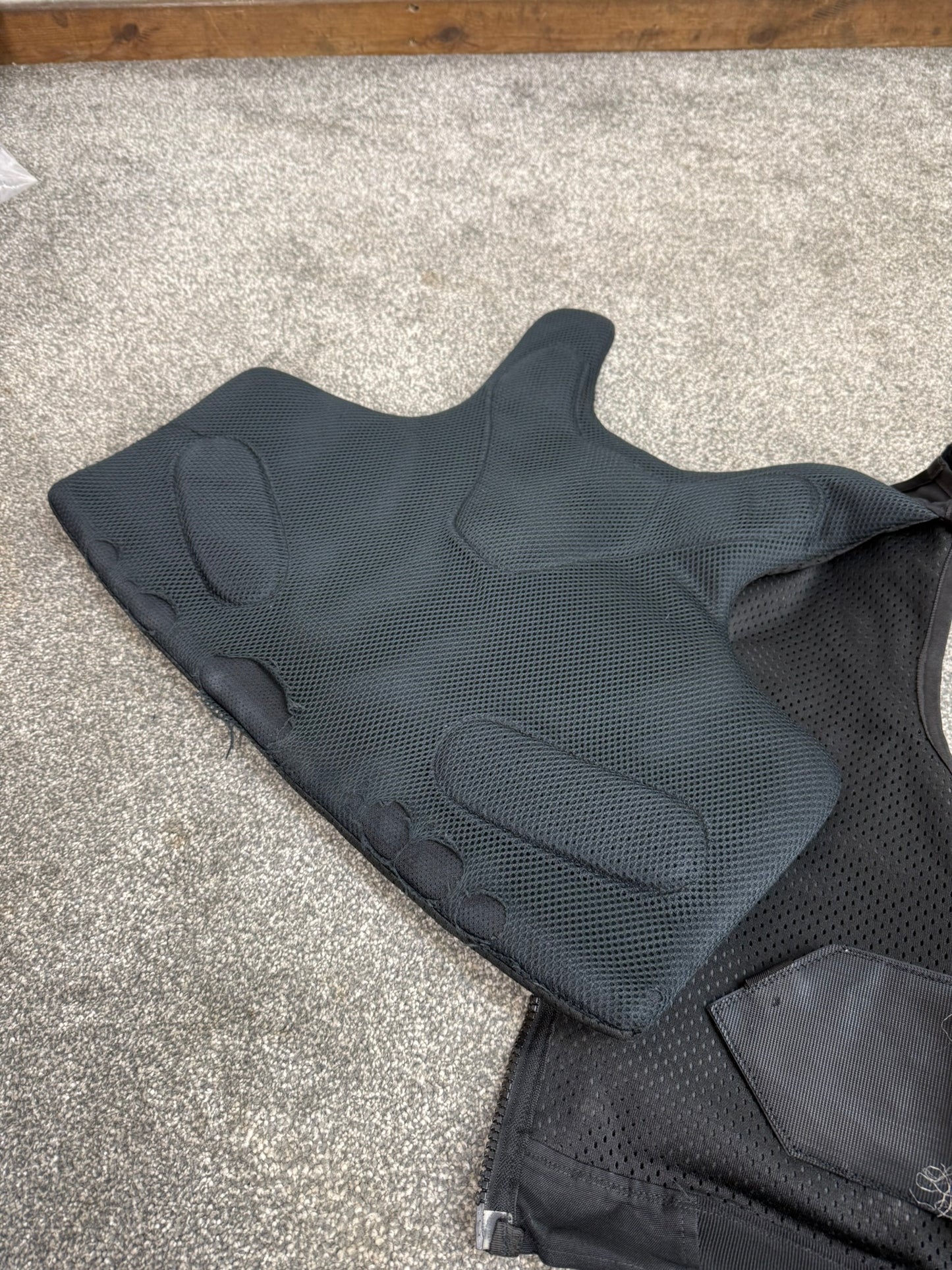 Ex Police Black Cooneen Body Armour Vest Anti Stab & Ballistic HG1A & KR1 Security - LRG