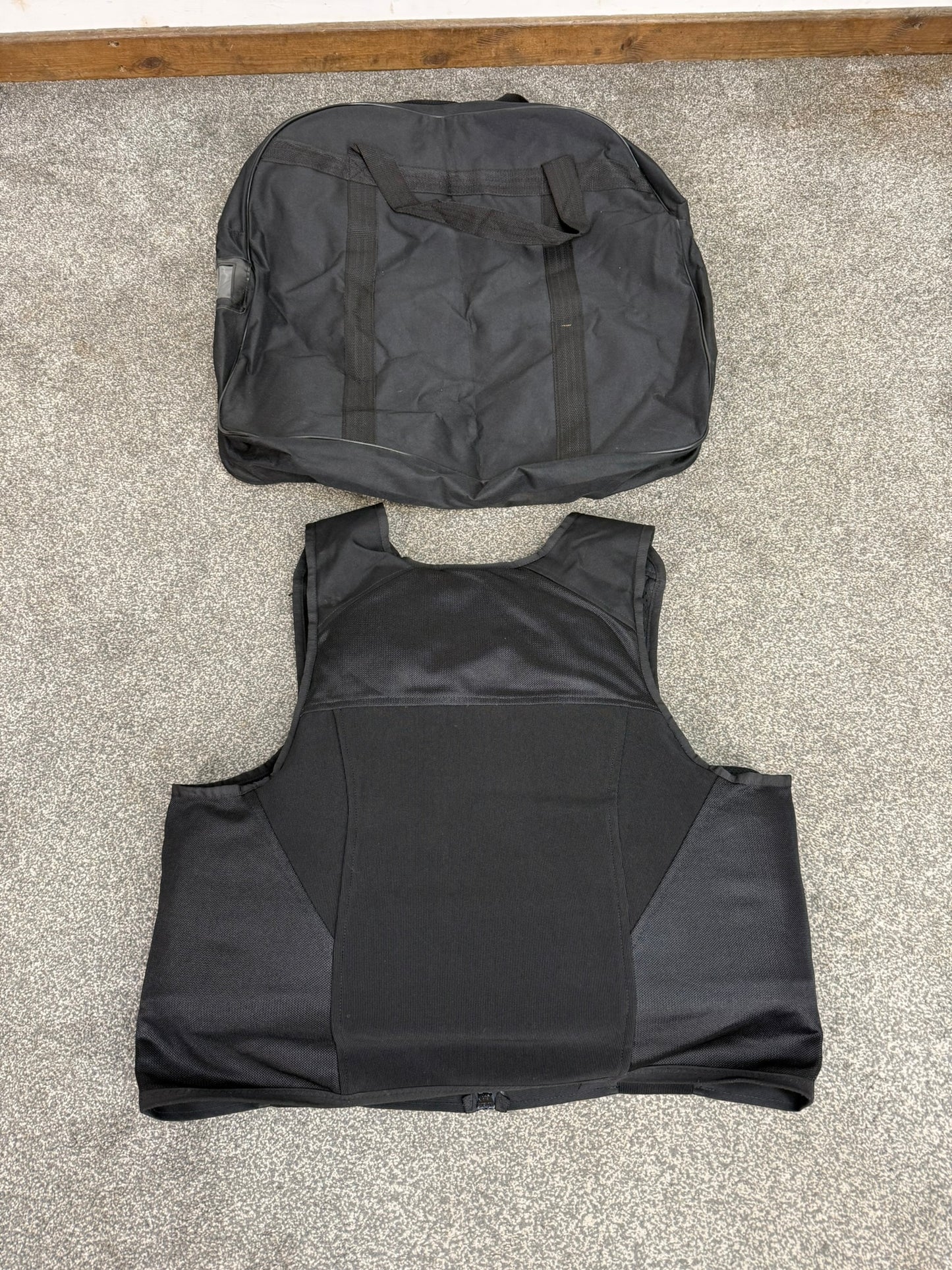 Ex Police Cooneen Body Armour Vest & Bag XX LRG - VGC Anti Stab & Ballistic HG1A & KR1