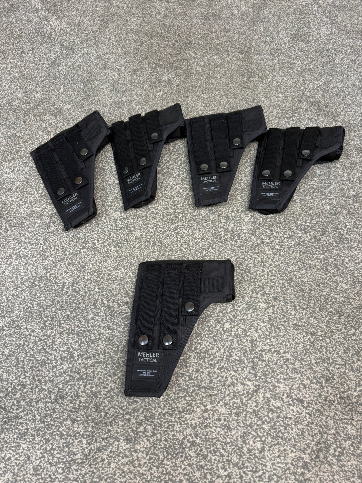 Ex Police Mehler Tactical MOLLE Taser X26 Pouch x5 JOB LOT Vest Airsoft