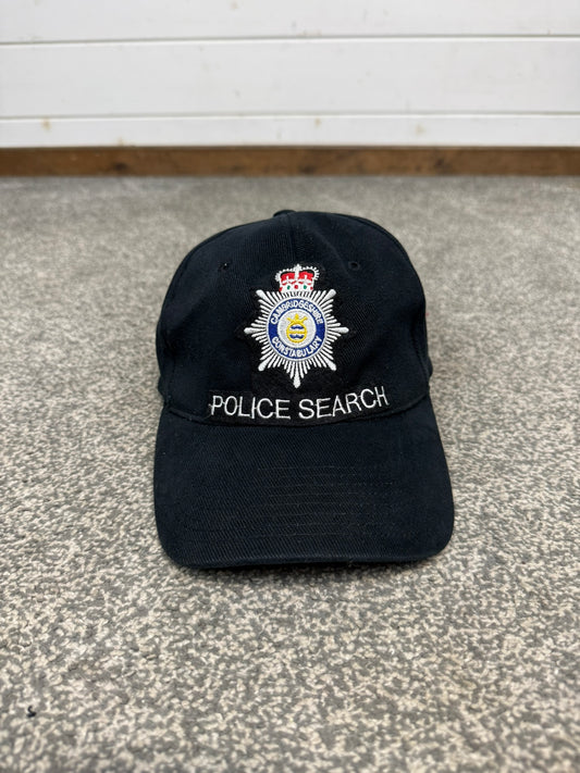 Ex Police Baseball Cap Cambridgeshire Constabulary Police Search Collector Display TV / Film