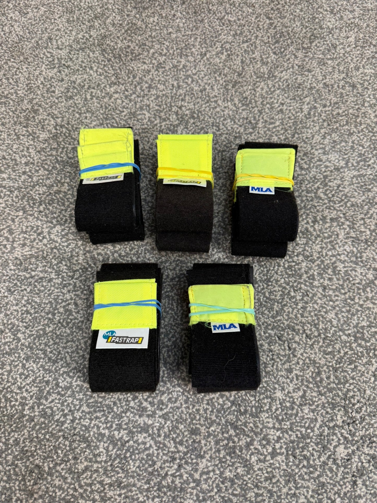 5x Ex Police Fast Strap Leg Restraints Job Lot SIA Security