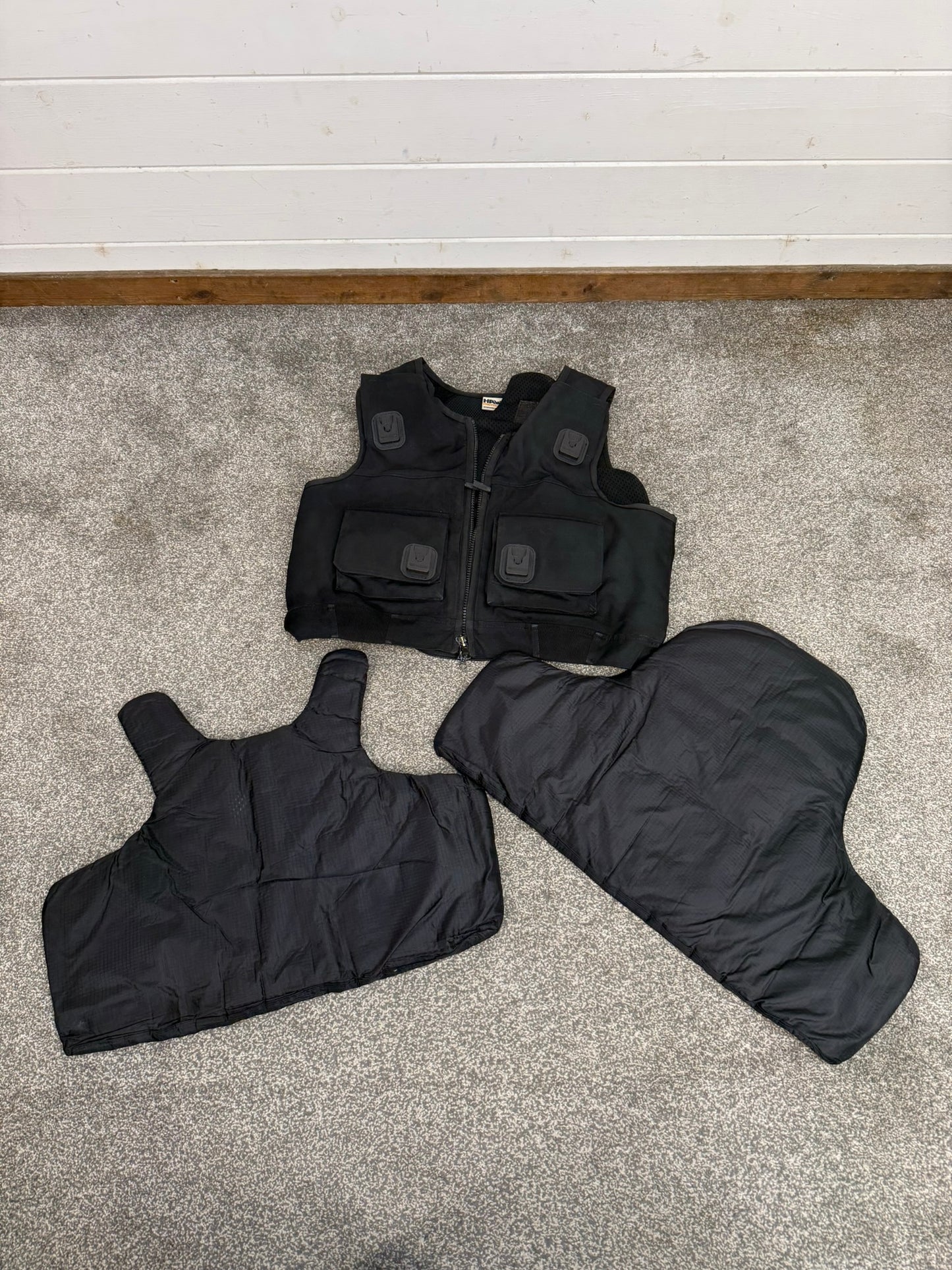 Ex Police Hawk Body Armour Vest XL Anti Stab & Ballistic HG1A & KR1 Security