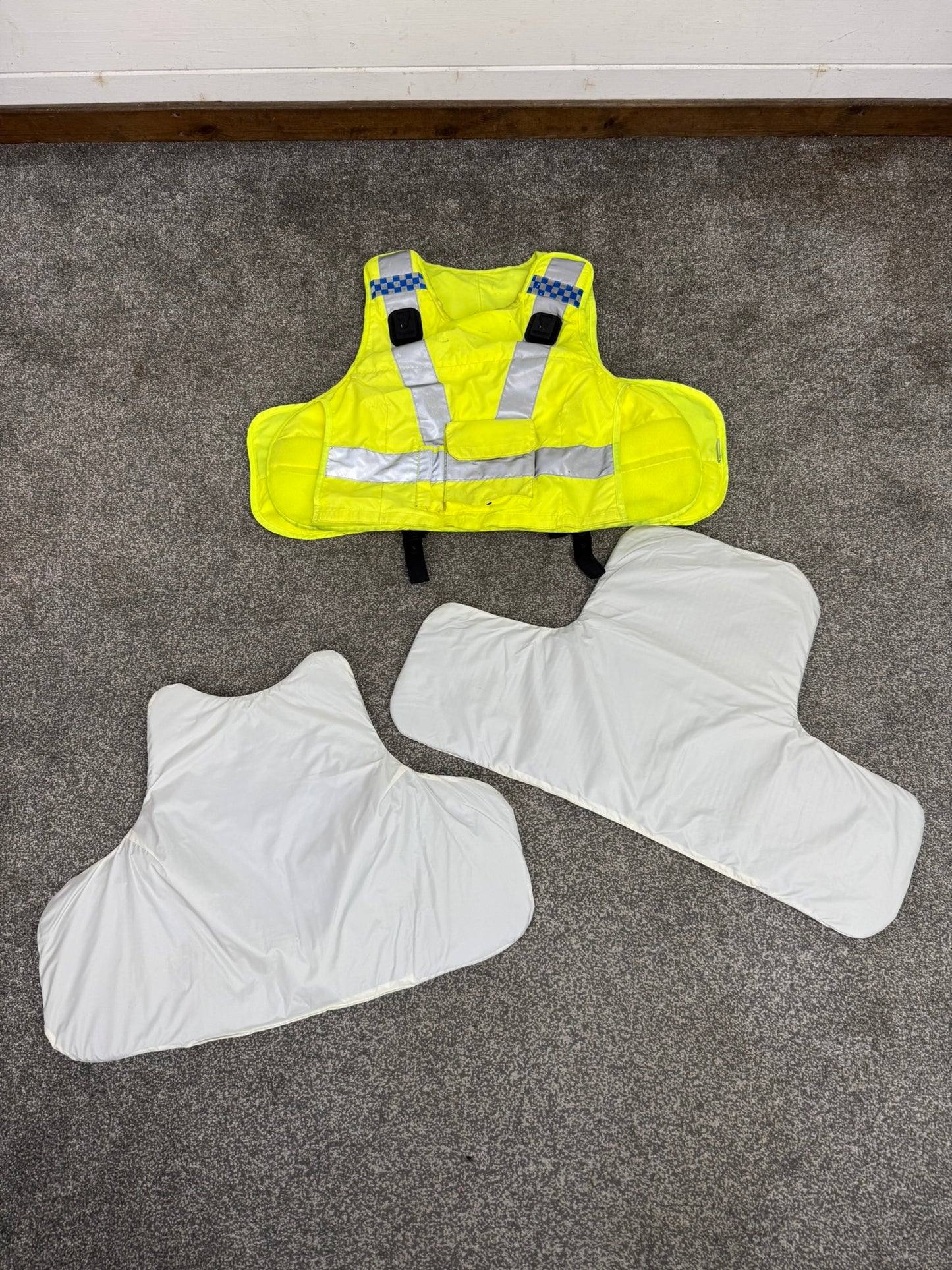 Ex Police Mehler Body Armour Vest XL Anti Stab & Ballistic HG1A & KR1 Security