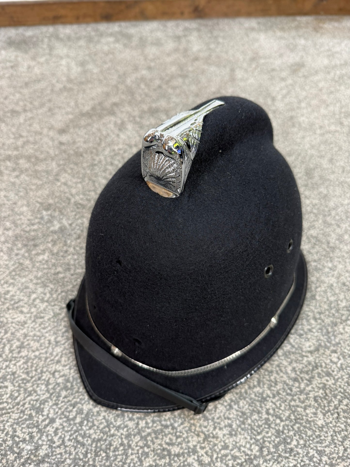 Ex Police Bobby Custodian Helmet Coxcomb Top 57cm Film TV Display