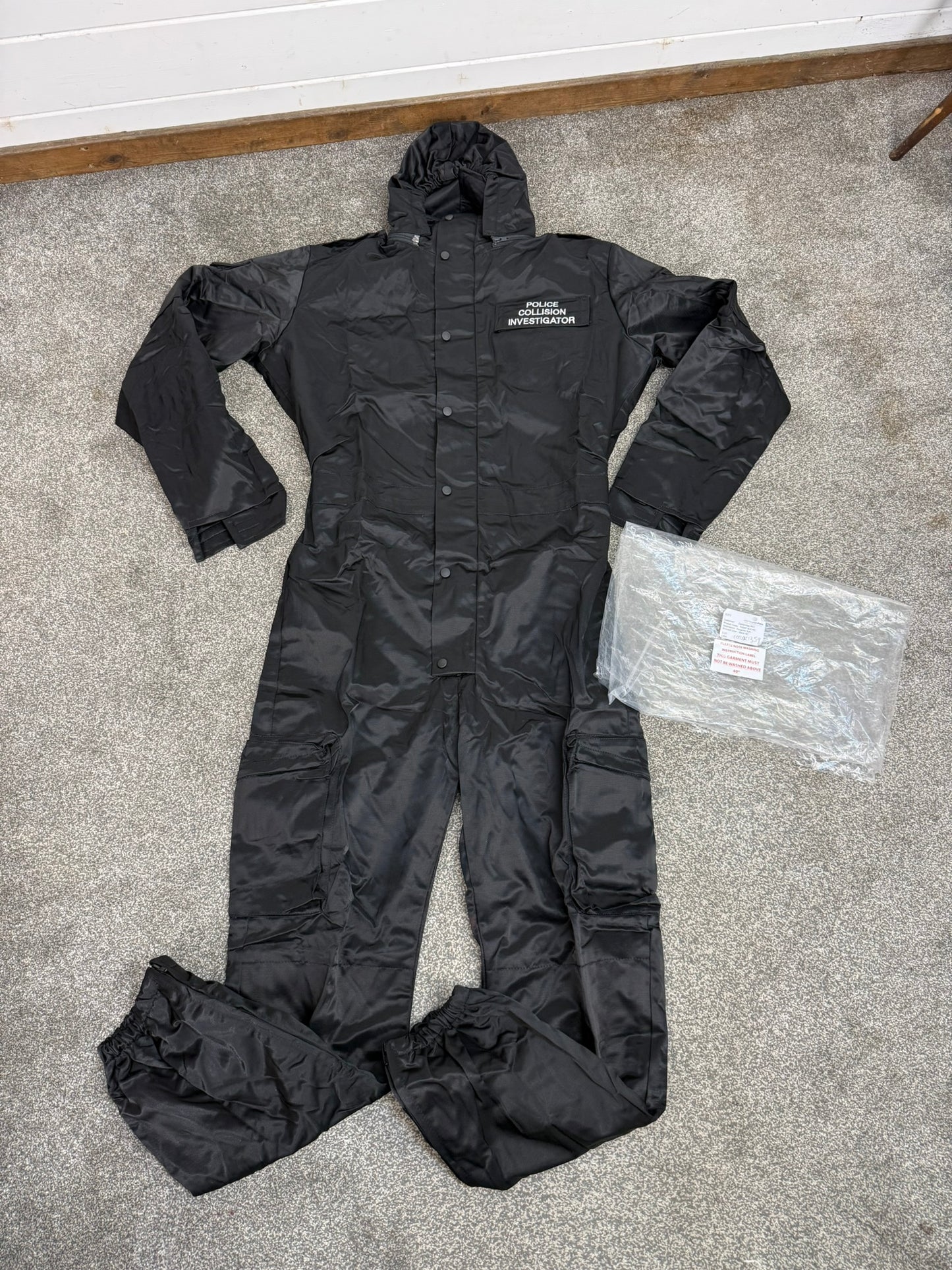 NEW Police Collision Investigator Coveralls Derby Unitex Firearms Suit Waterproof 44" Chest