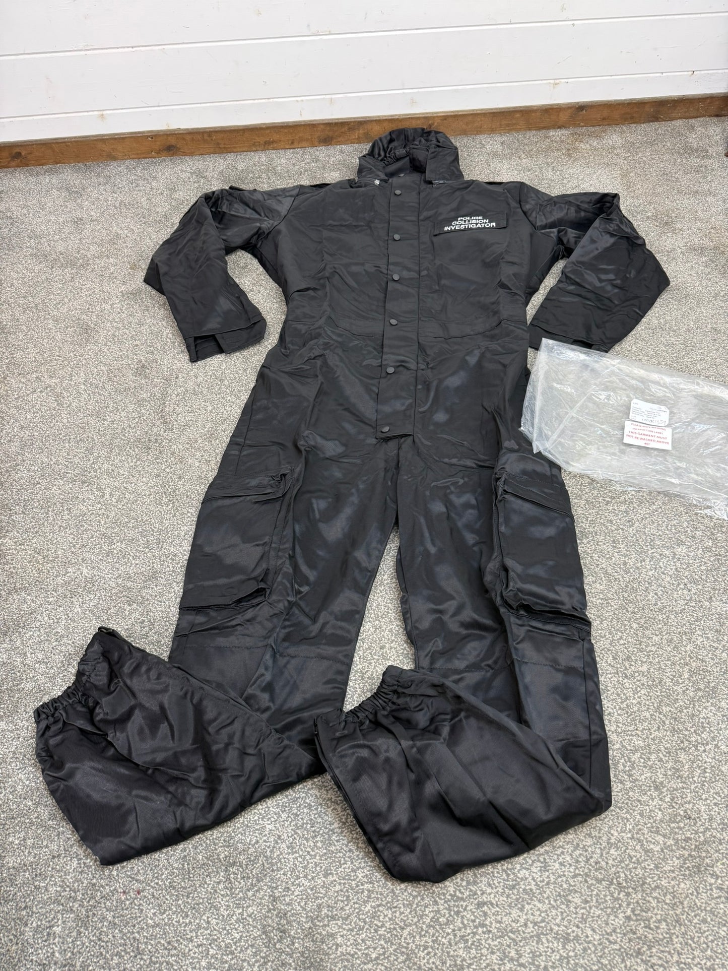 NEW Police Collision Investigator Coveralls Derby Unitex Firearms Suit Waterproof 44" Chest