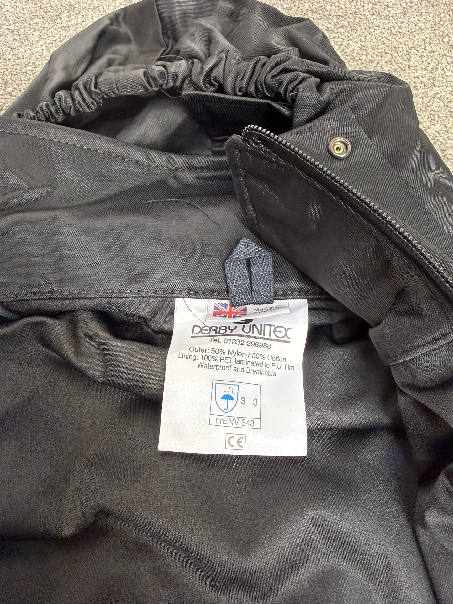 NEW Police Collision Investigator Coveralls Derby Unitex Firearms Suit Waterproof 44" Chest