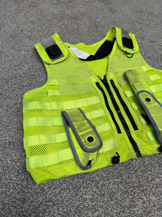 Ex Police Safariland Molle Vest Hi-Vis Tactical Utility Security Vest MEDIUM