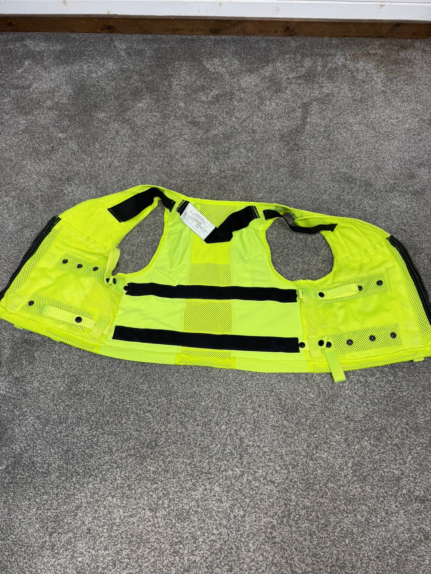 Ex Police Safariland Molle Vest Hi-Vis Tactical Utility Security Vest MEDIUM