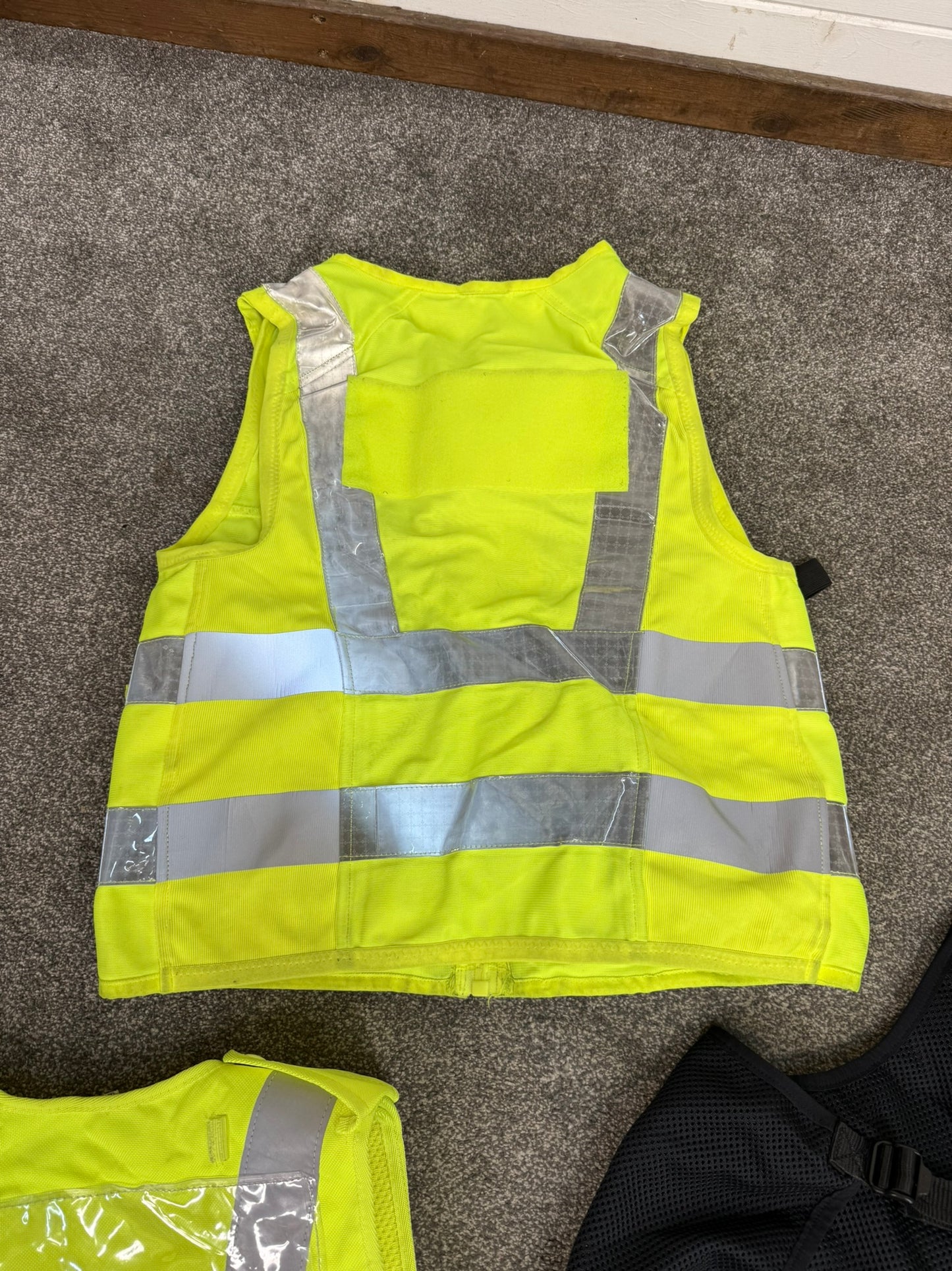 3x Ex Police Utility Tac Vest Job Lot MEDIUM Security Equipment Patrol Vests