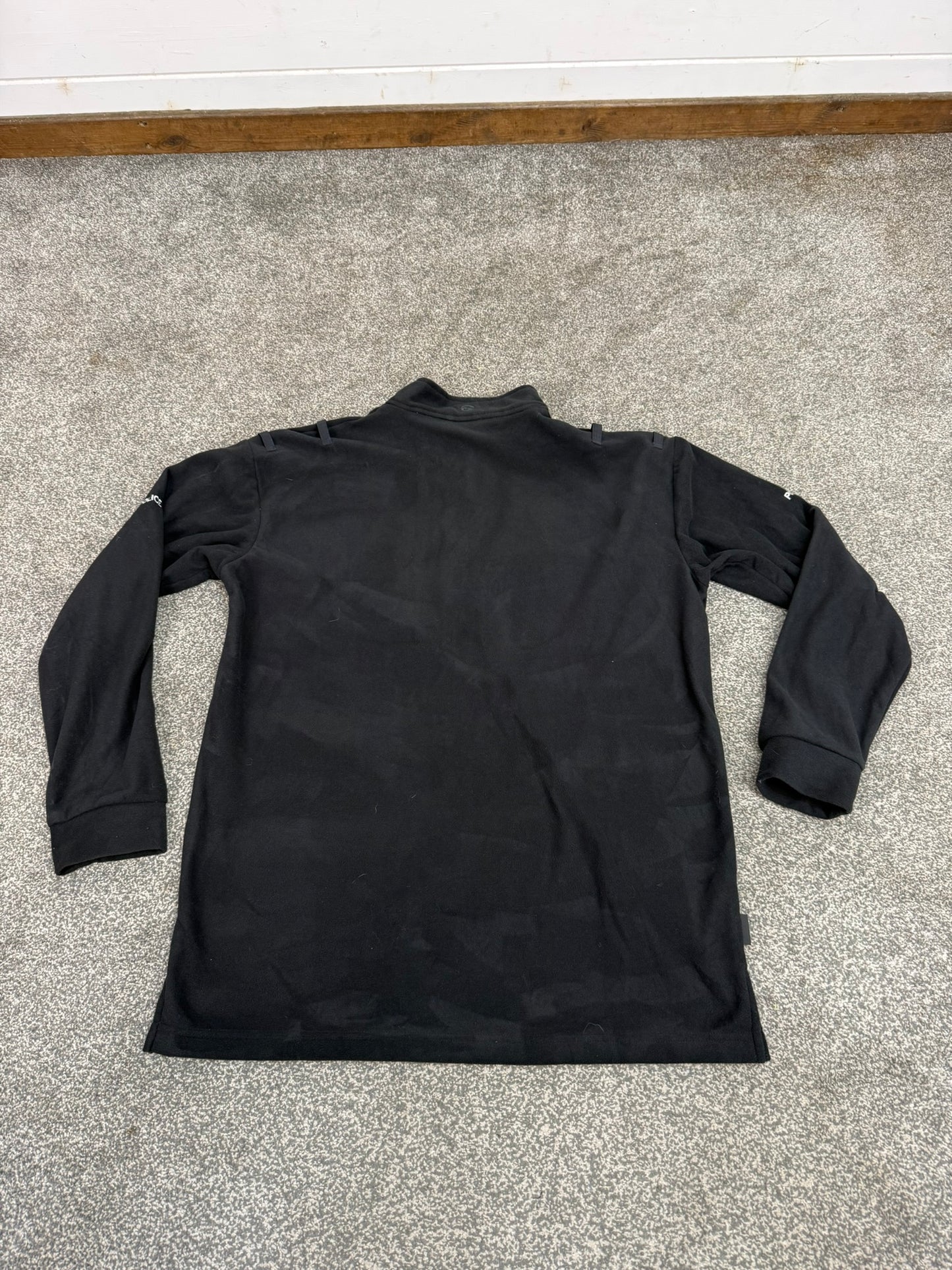 BADGED Ex Police Keela Black Micro Fleece Lightweight Top - LRG