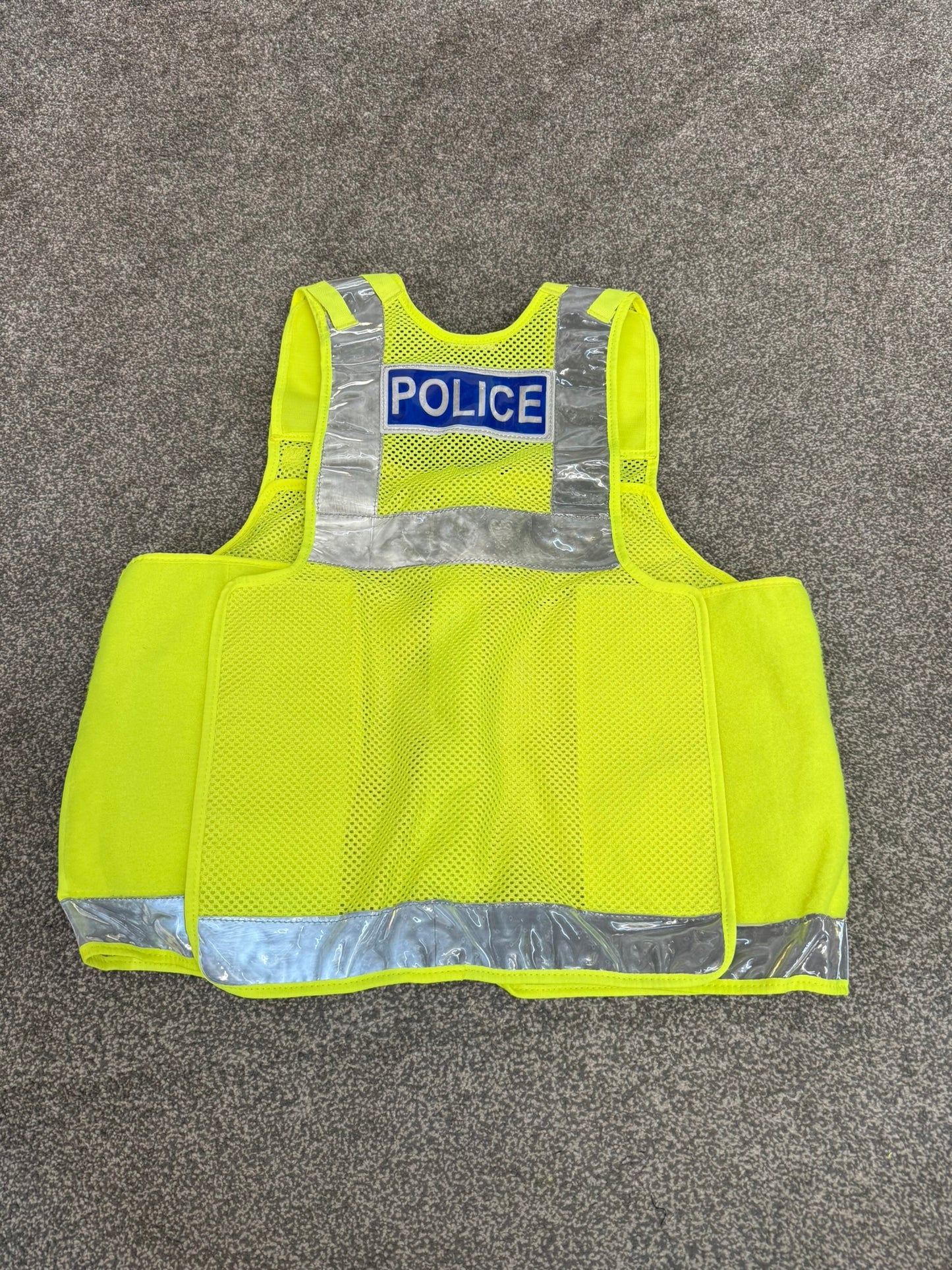 Badged Ex Police PWL Hi-Vis Taser Utility Tactical Vest Grade A Film TV Collector