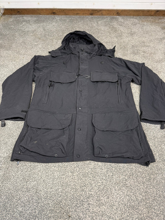 Arktis Avenger Jacket Smock Ripstop Waterproof Black Ex Police Security - X LARGE