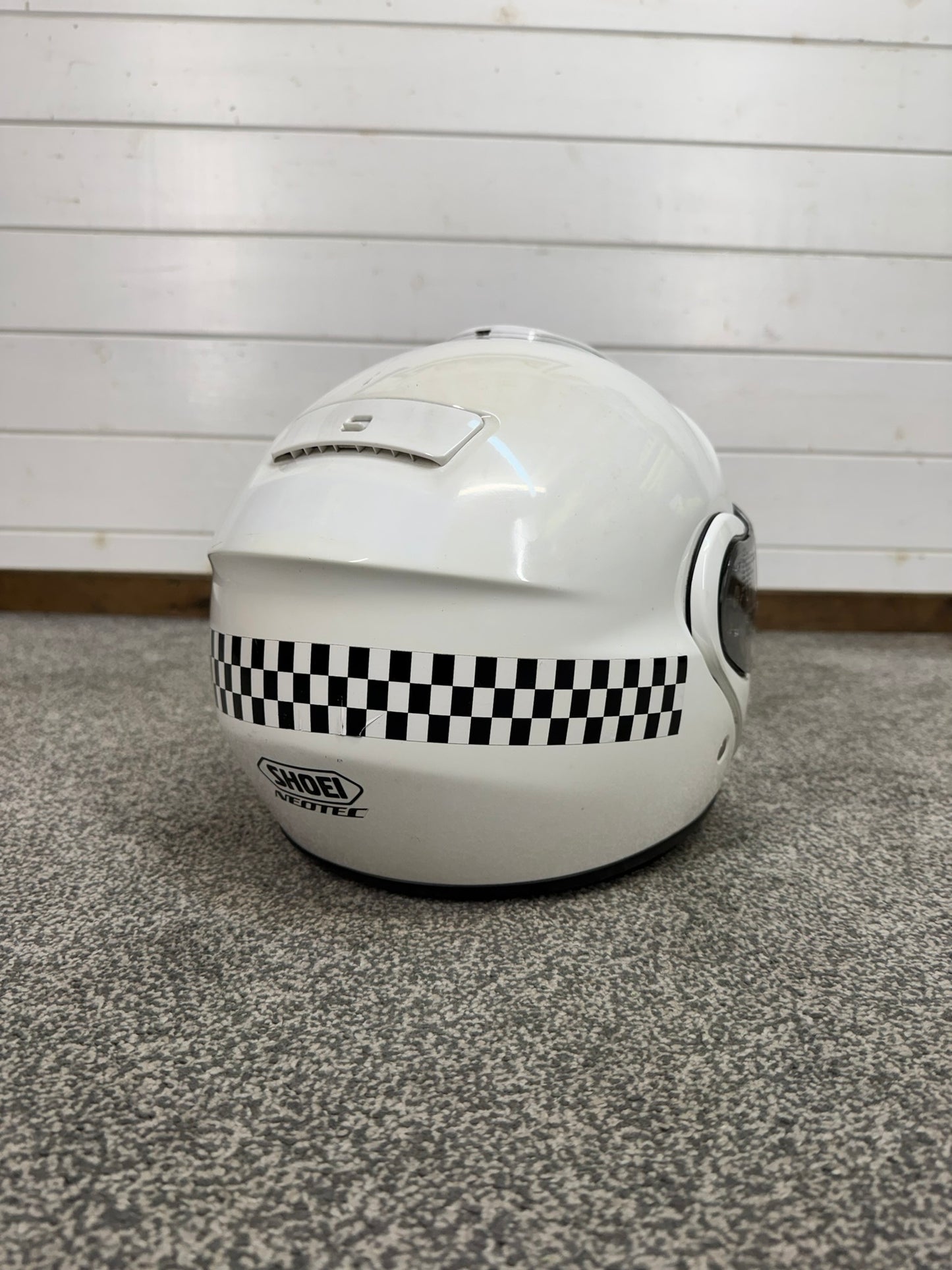 Ex Police Shoei Neotec Flip-Up Motorcycle Helmet - X Large