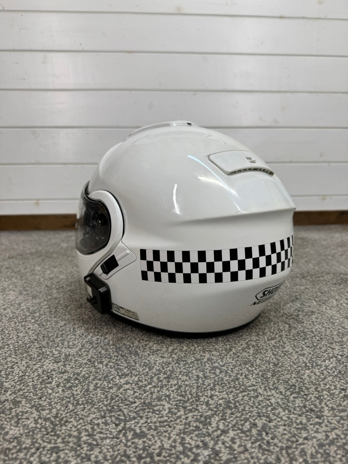 Ex Police Shoei Neotec Flip-Up Motorcycle Helmet - X Large