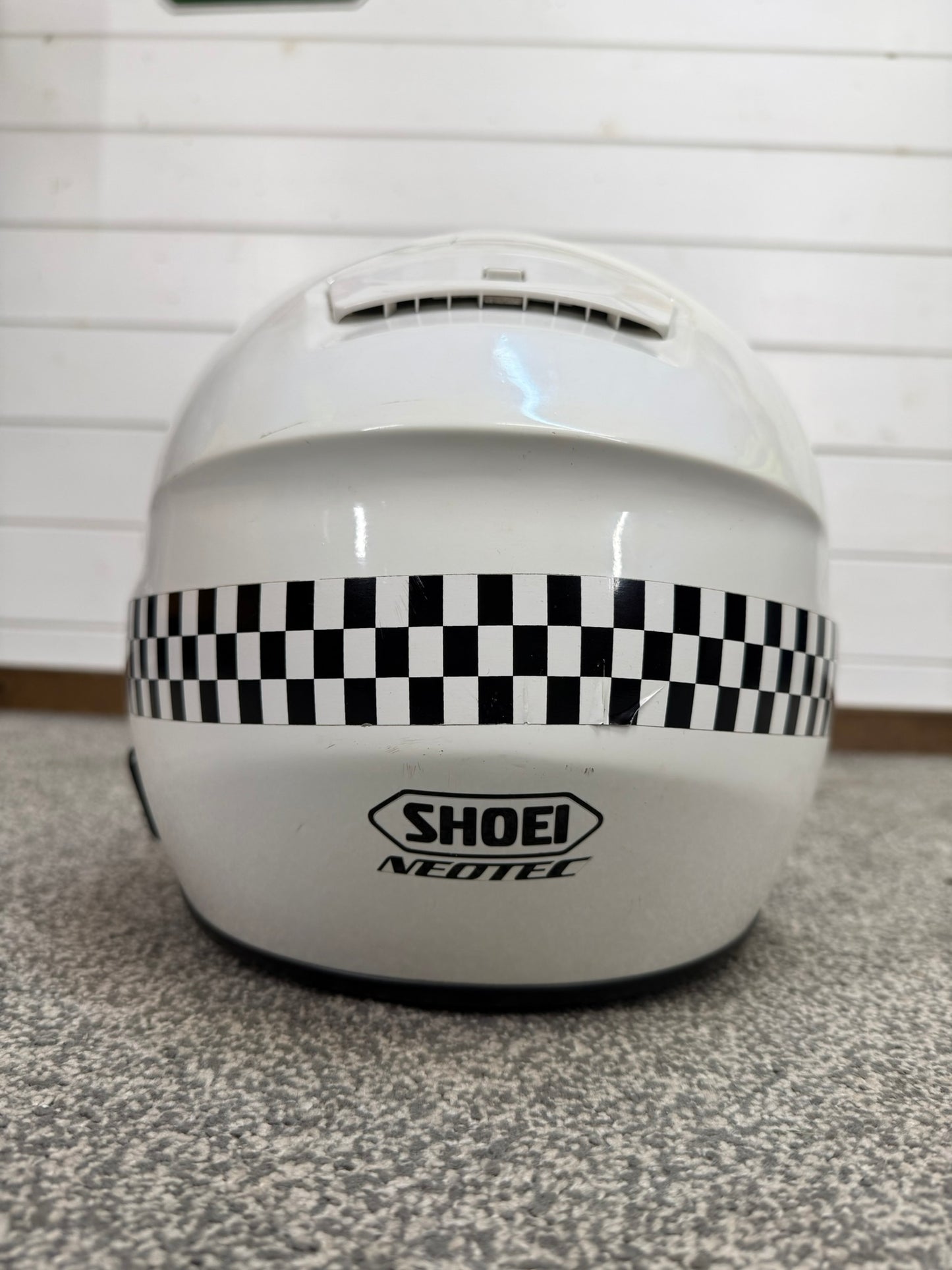 Ex Police Shoei Neotec Flip-Up Motorcycle Helmet - X Large