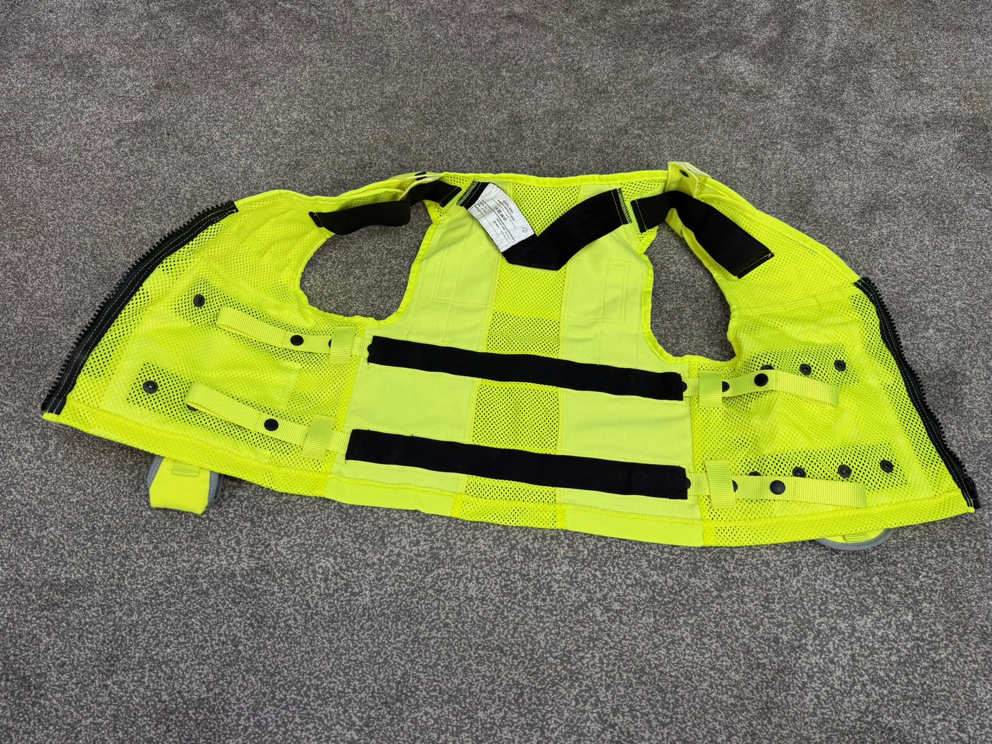 Safariland Hi-Vis MOLLE Vest Tactical Utility Security Vest Ex Police - SMALL