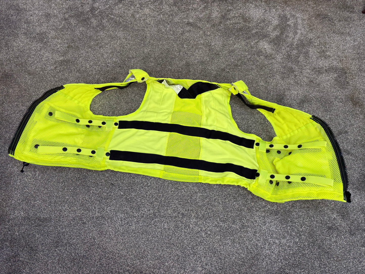 Safariland Hi-Vis MOLLE Vest Tactical Utility Security Vest Ex Police - XL