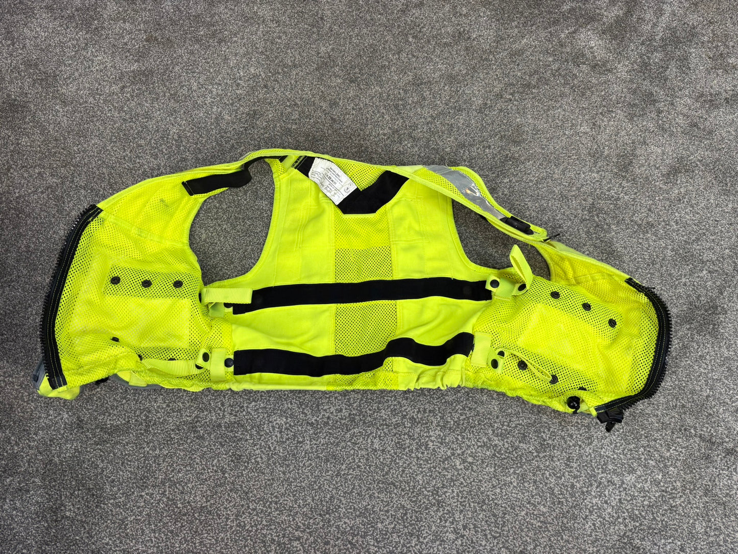 Safariland Hi-Vis MOLLE Vest & Pouches Tactical Utility Security Vest Ex Police - XL