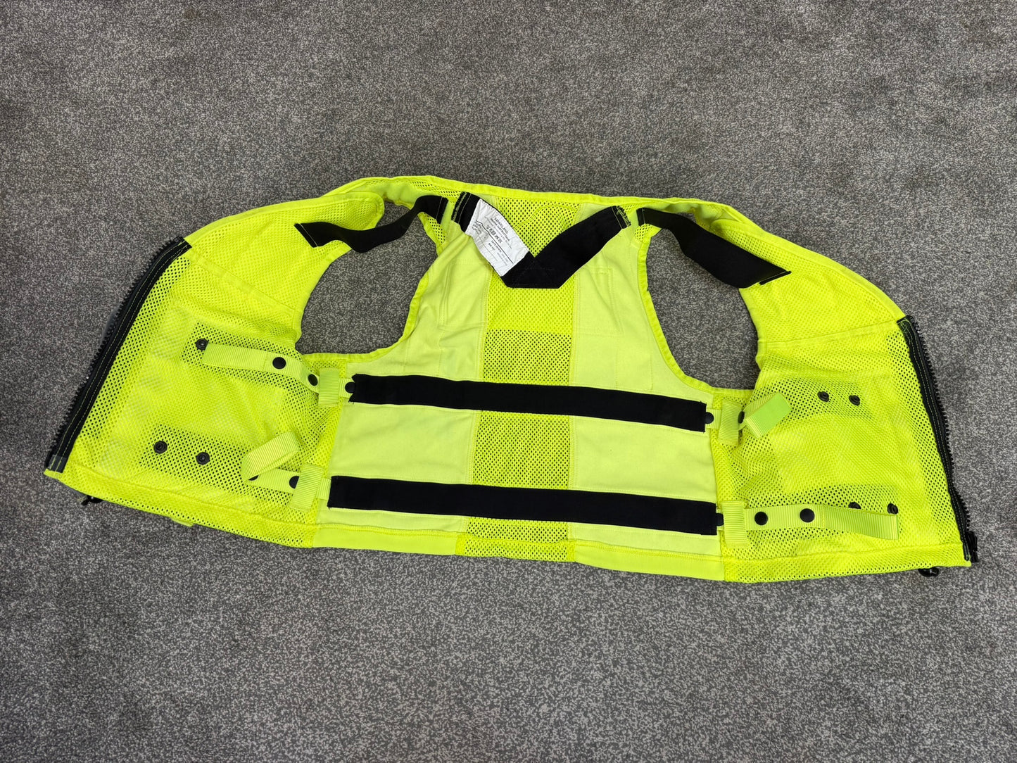 Safariland Hi-Vis MOLLE Vest & Pouches Tactical Utility Security Vest Ex Police - MED-LRG