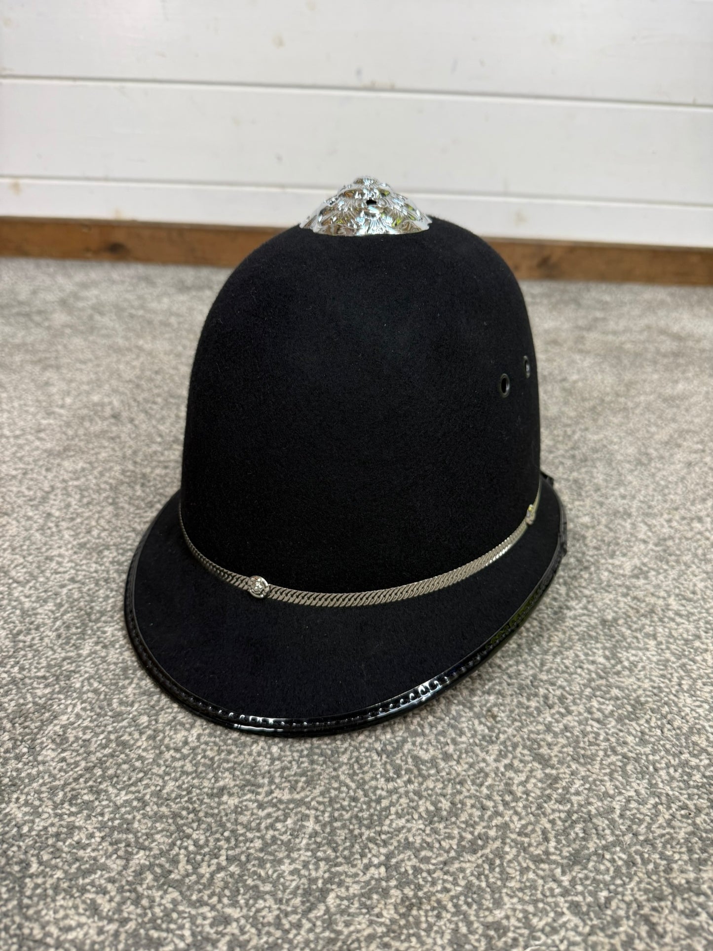 Ex Police Rose Top Bobby Helmet Custodian Helmet Film TV Display