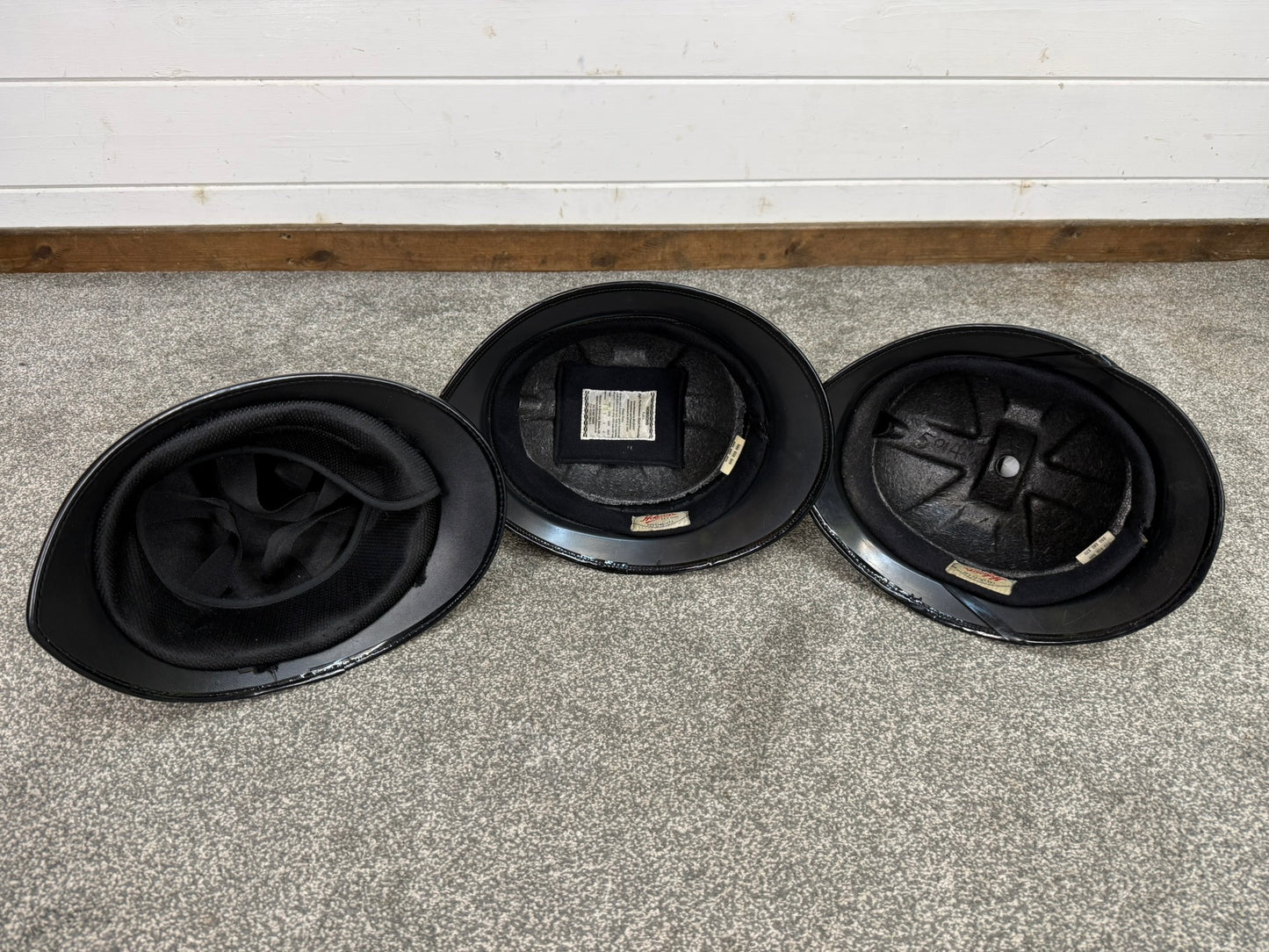 3x Ex Police Rose Top Custodian Bobby Helmet Job Lot Film Display Theatre