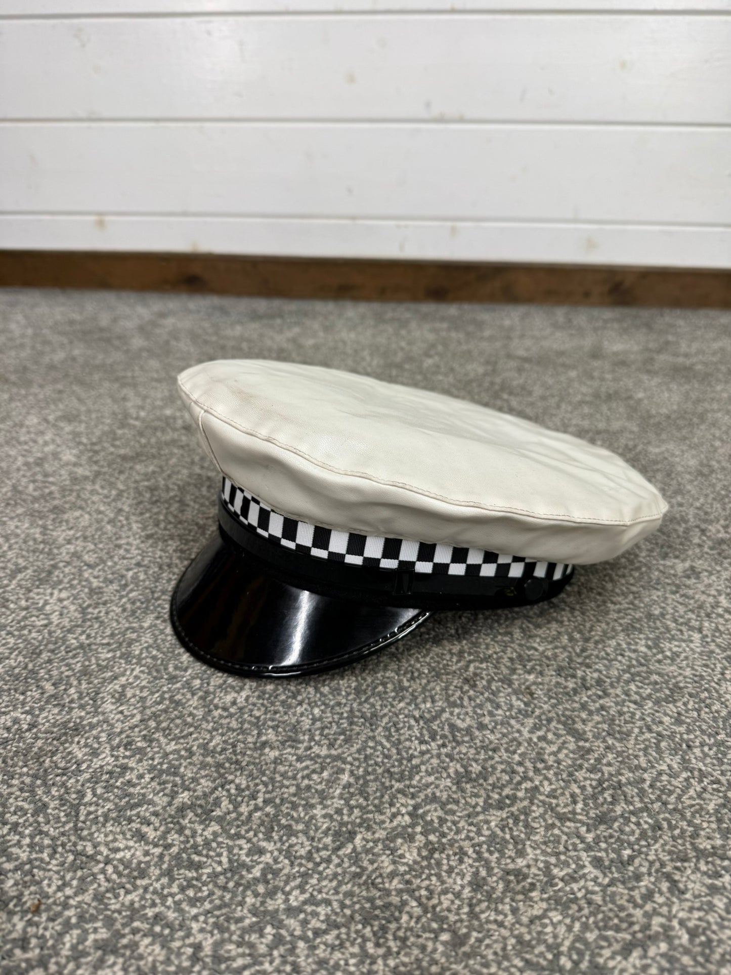 Ex Police Traffic Peak Cap 60cm Display Film TV Collector