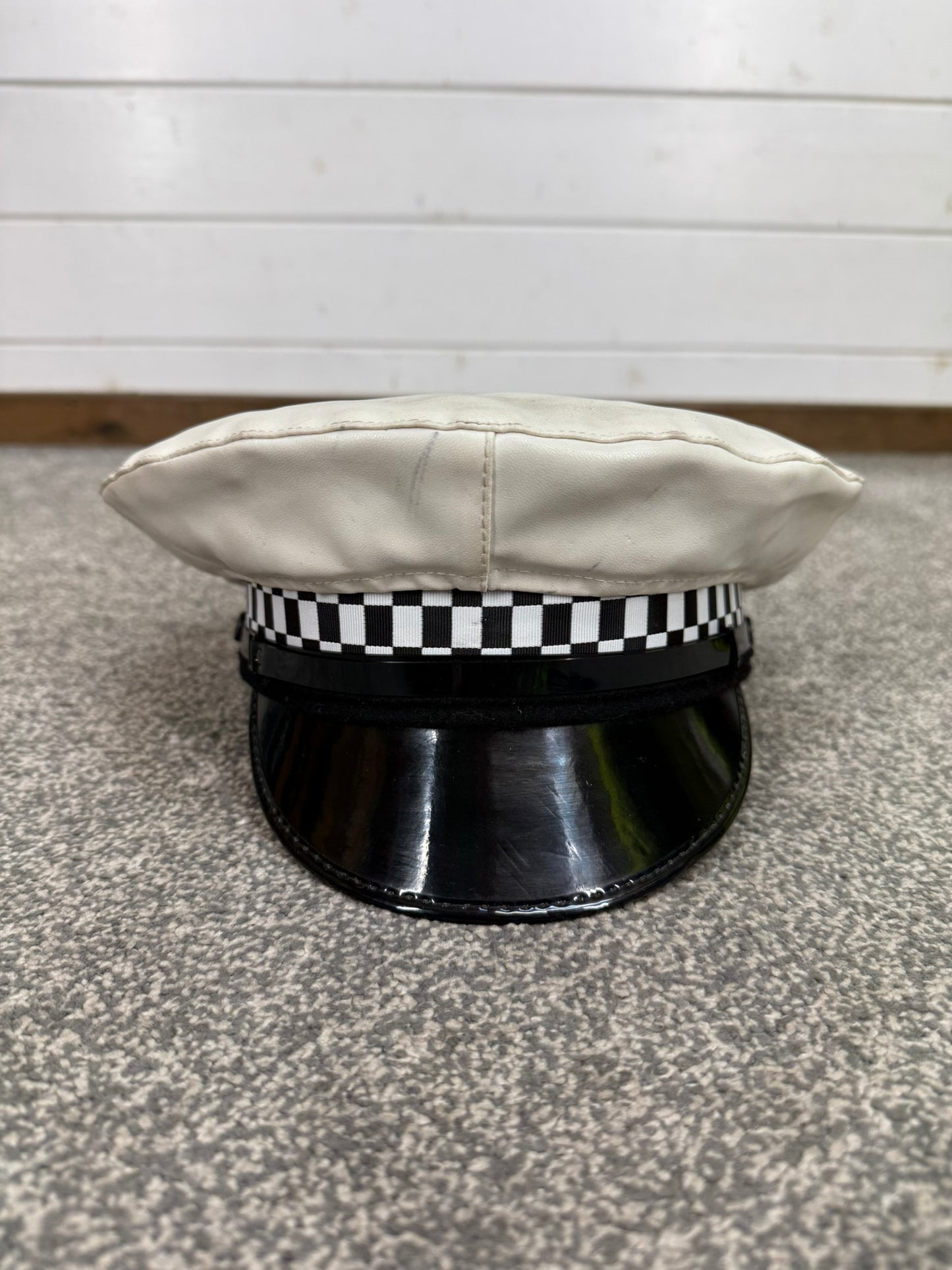 Ex Police Traffic Peak Cap 60cm Display Film TV Collector