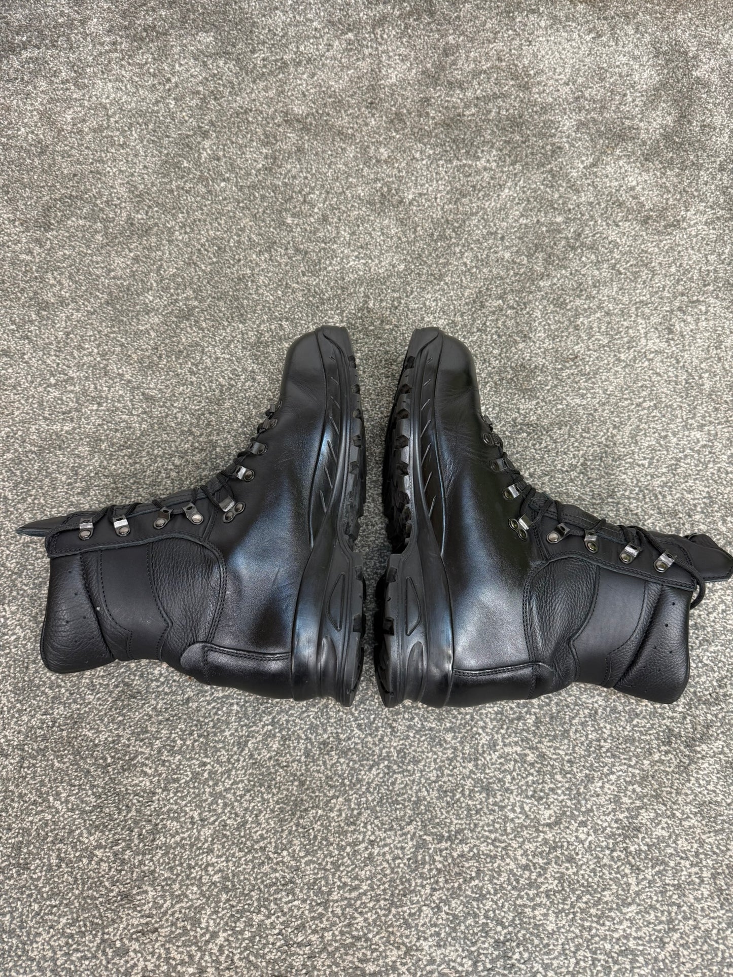 Altberg Peacekeeper P3 VS Black Leather Waterproof Combat Boots Size UK 10