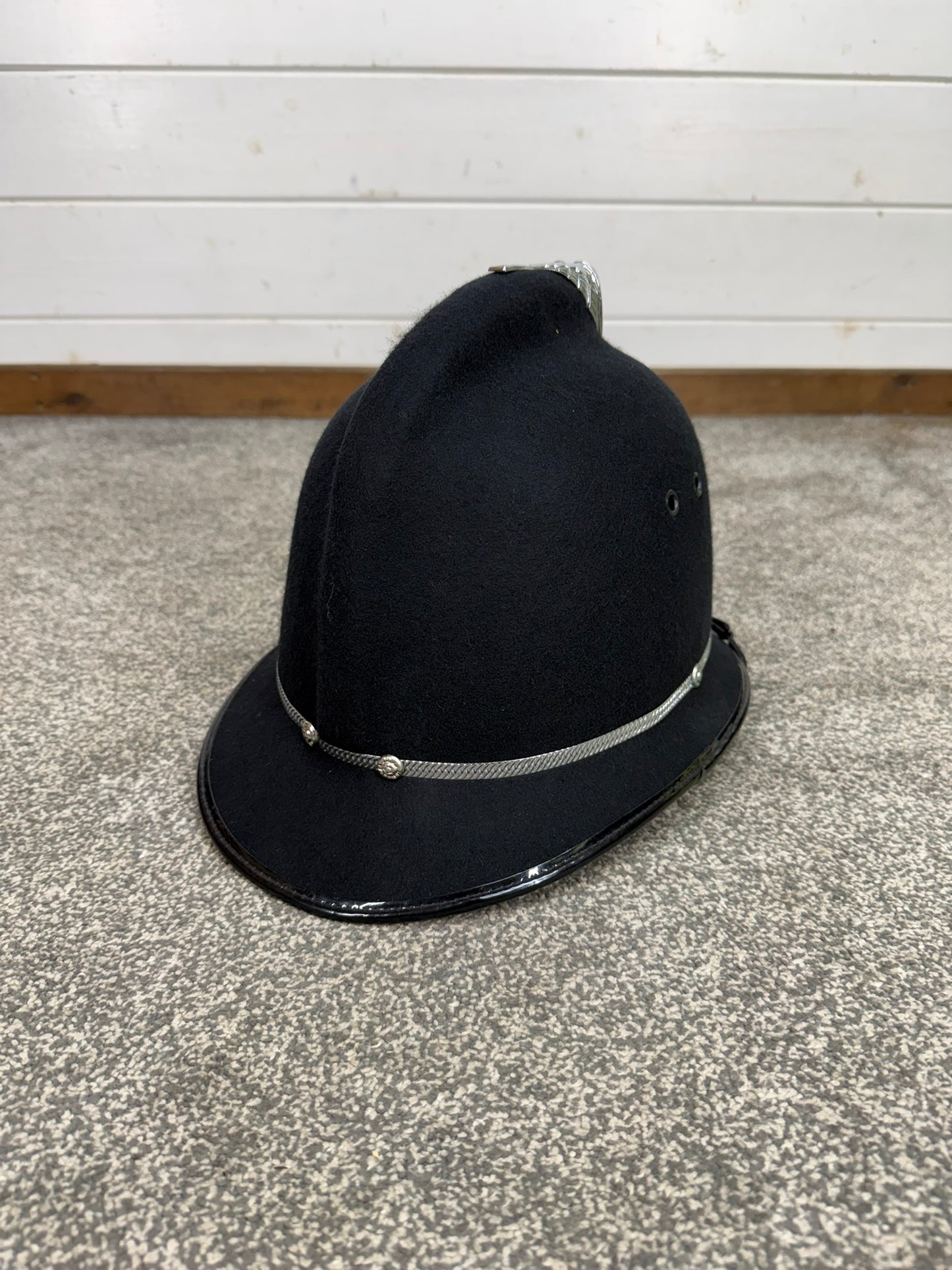 Ex Police Bobby Custodian Helmet Coxcomb Top 62cm Film TV Display