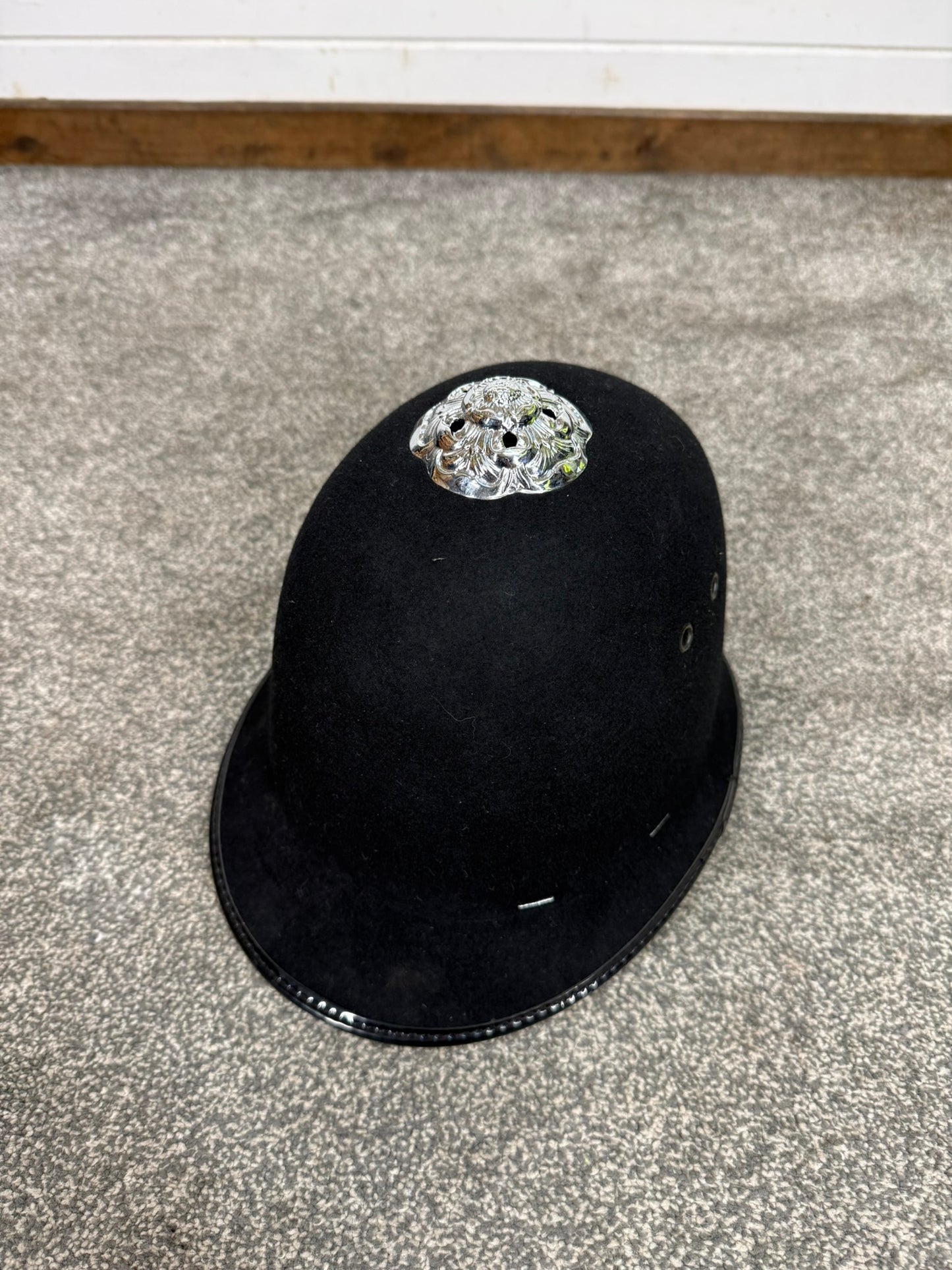 Ex Police Rose Top Bobby Helmet Custodian Helmet Film TV Display