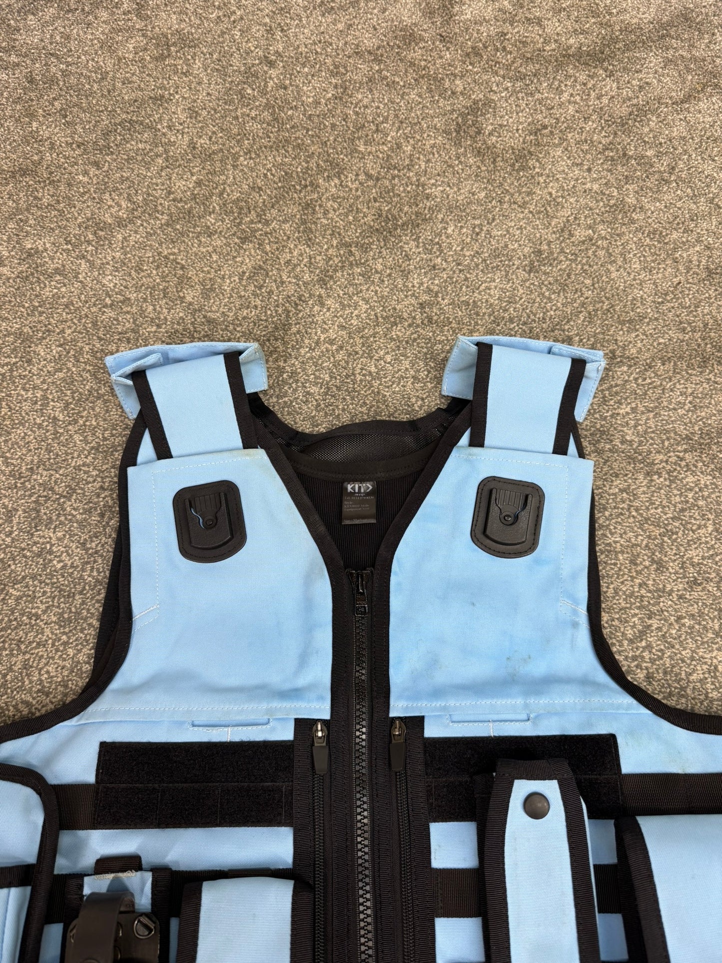KIT Molle Equipment Vest With Pouches MED Ex Police Liaison Collector Security