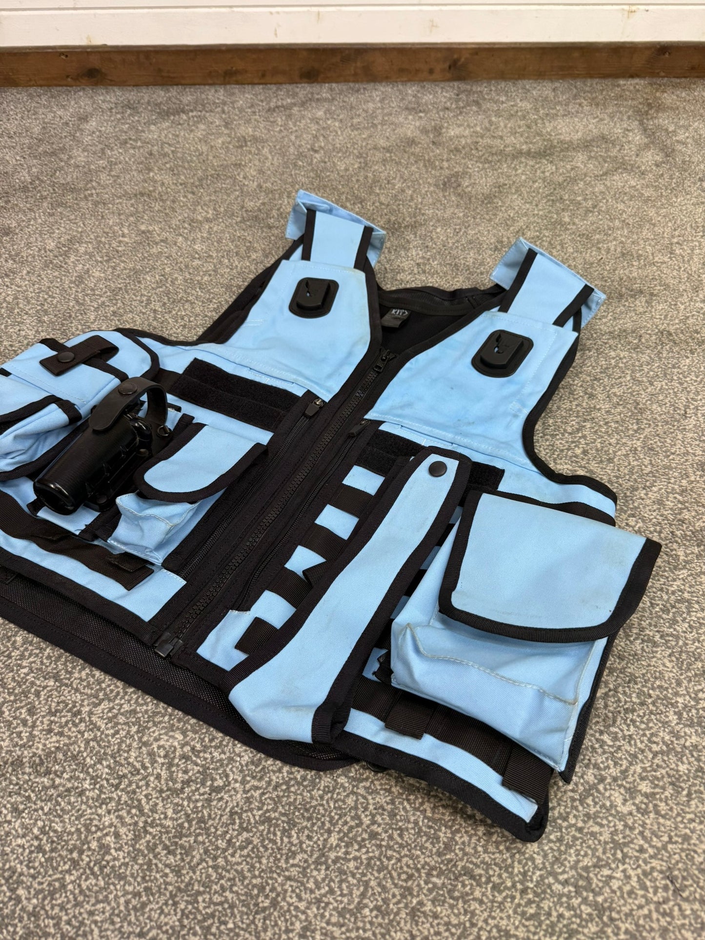 KIT Molle Equipment Vest With Pouches MED Ex Police Liaison Collector Security
