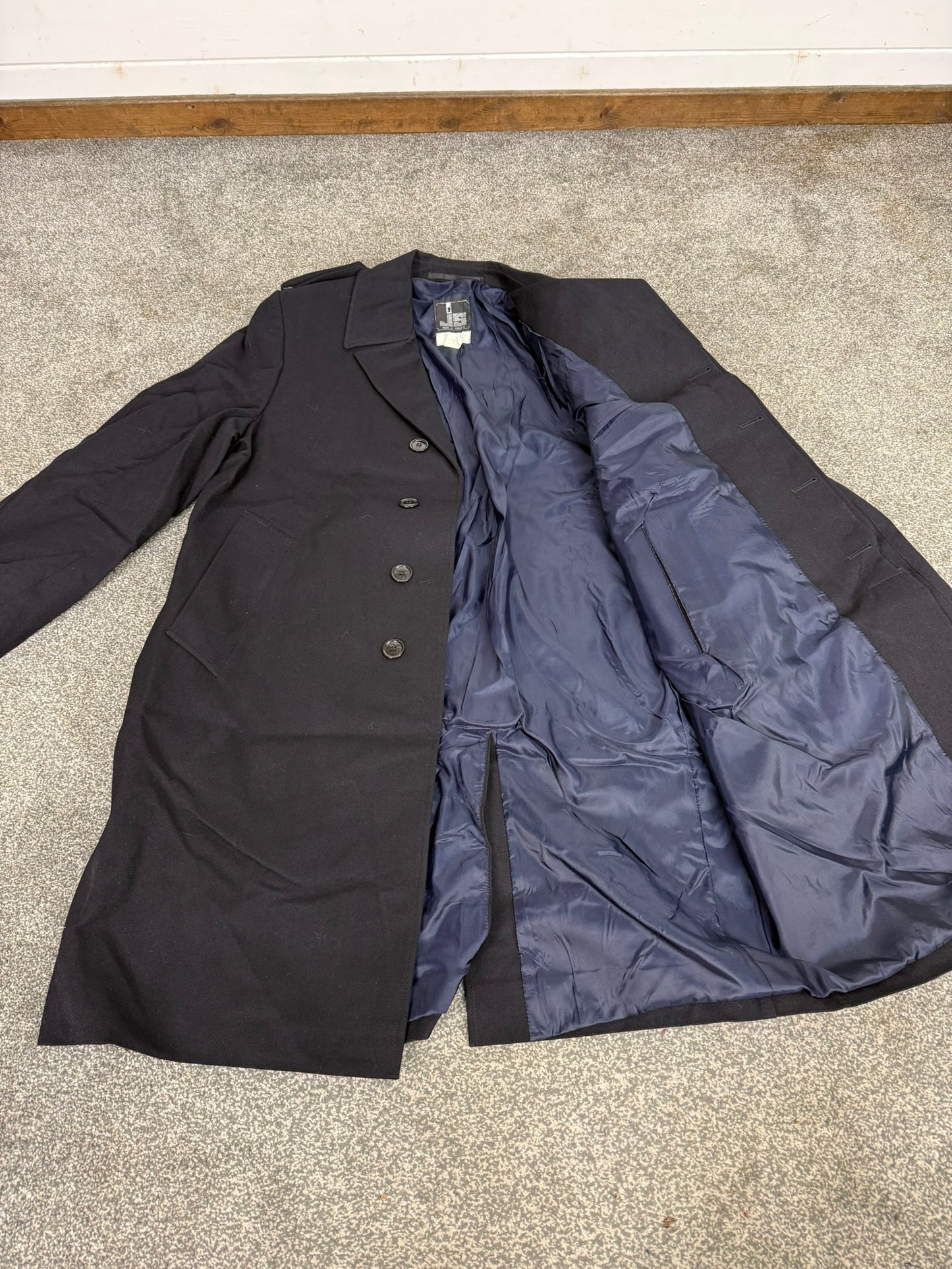 Ex Police J+S Rainwear Overcoat Trench Coat Long Coat