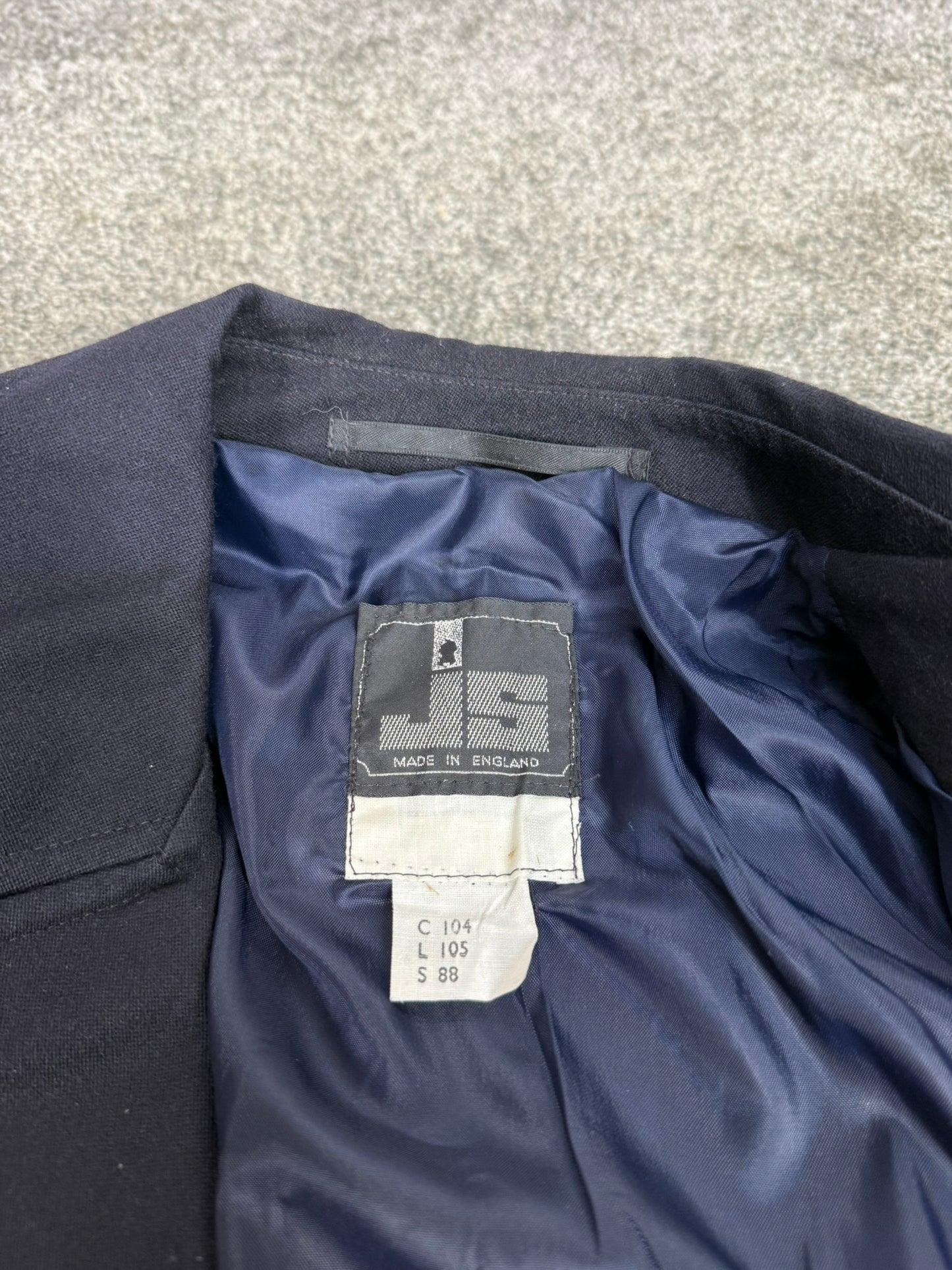 Ex Police J+S Rainwear Overcoat Trench Coat Long Coat