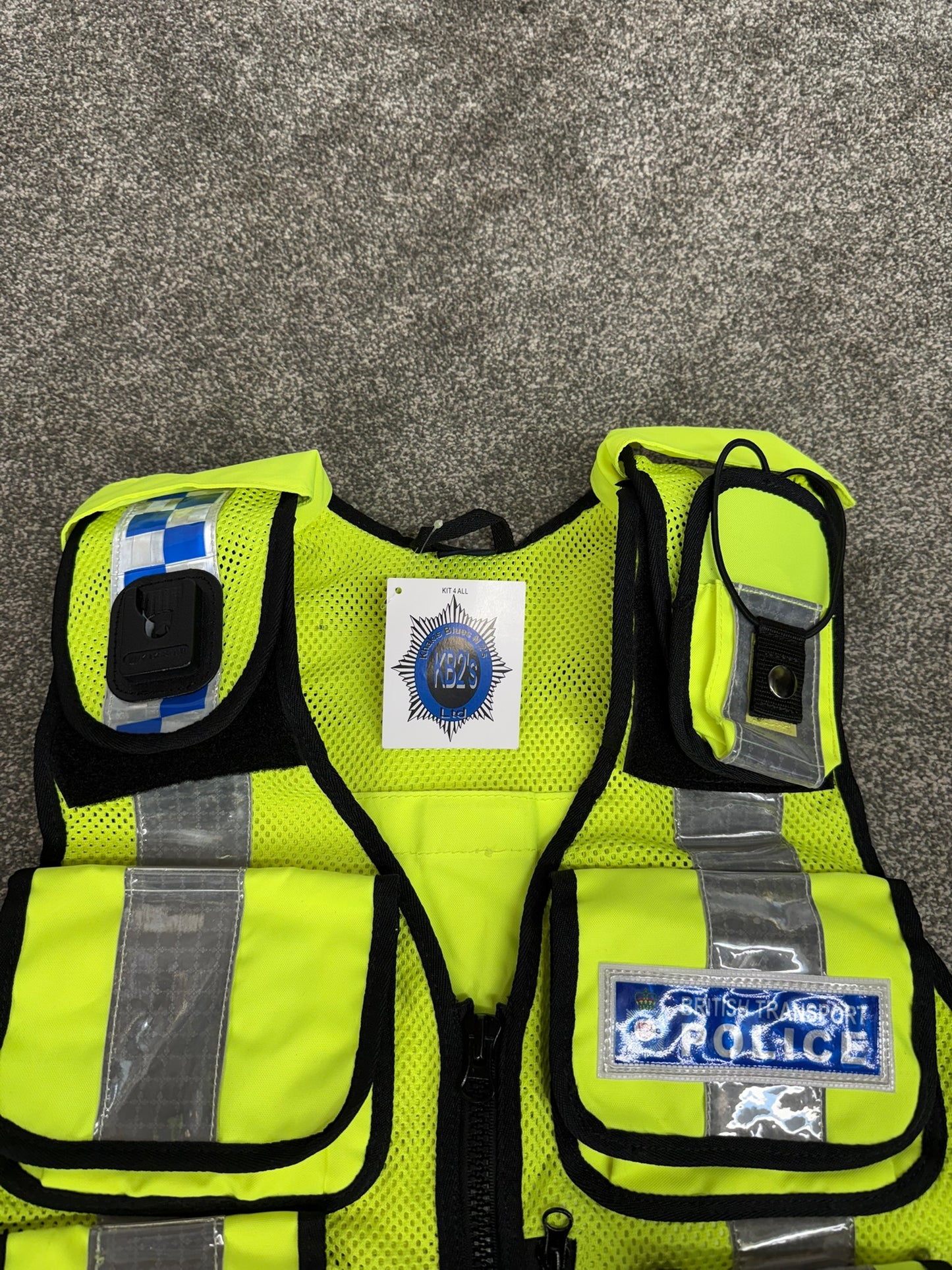 British Transport Police BTP Utility Tac Vest Genuine NEW Display Collector TV Film