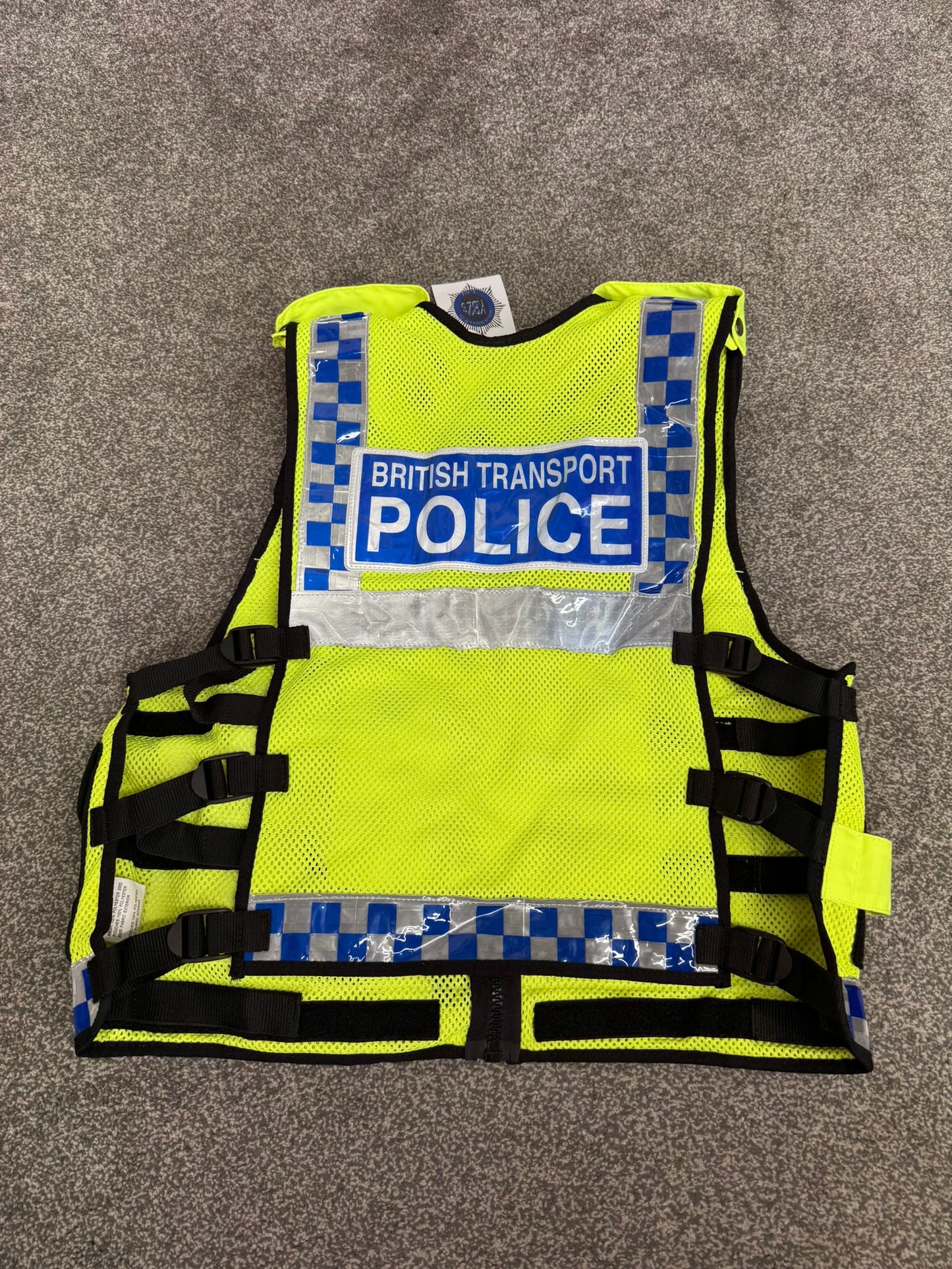 British Transport Police BTP Utility Tac Vest Genuine NEW Display Collector TV Film